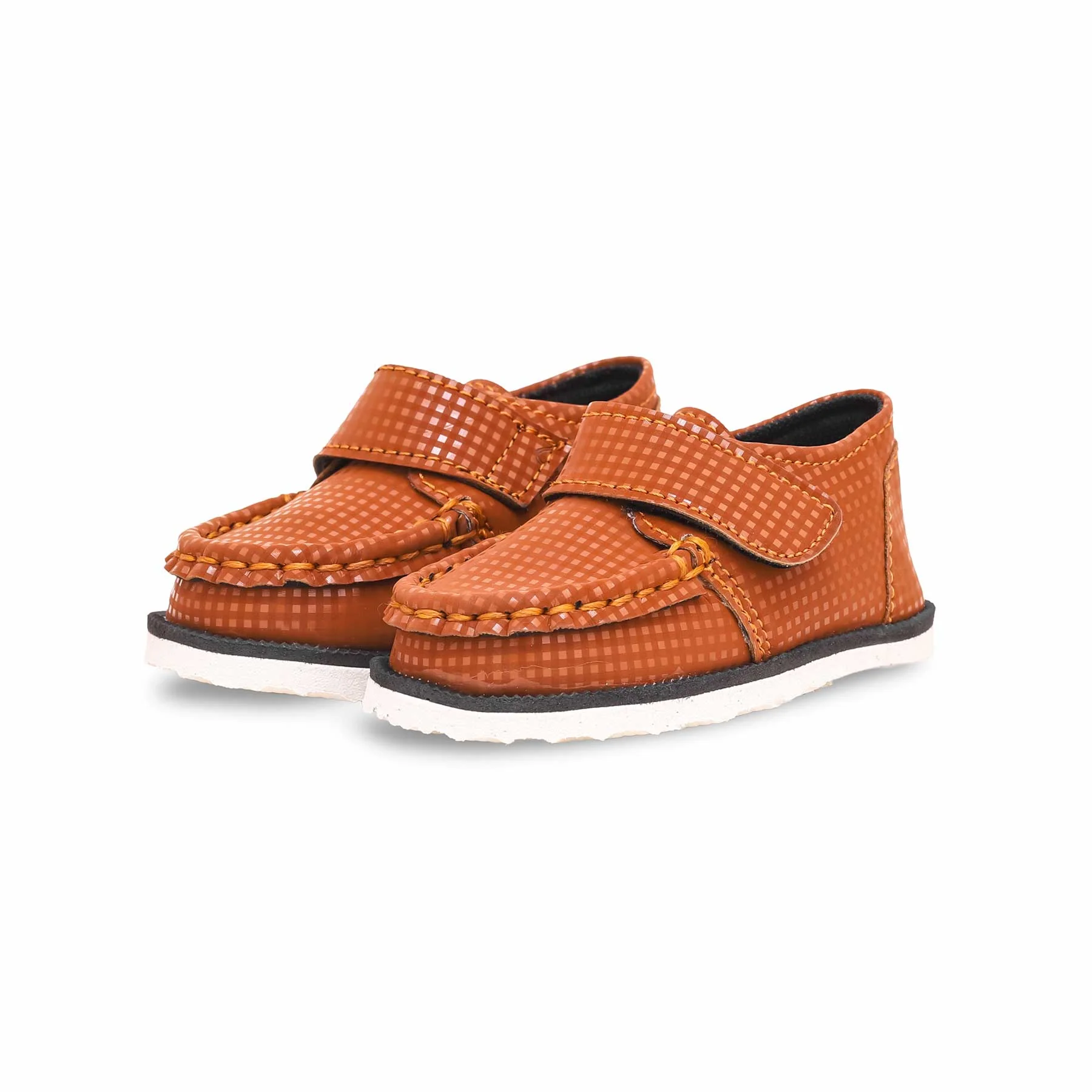 Babies Mustard Casual Booties KD9791 - Image 2