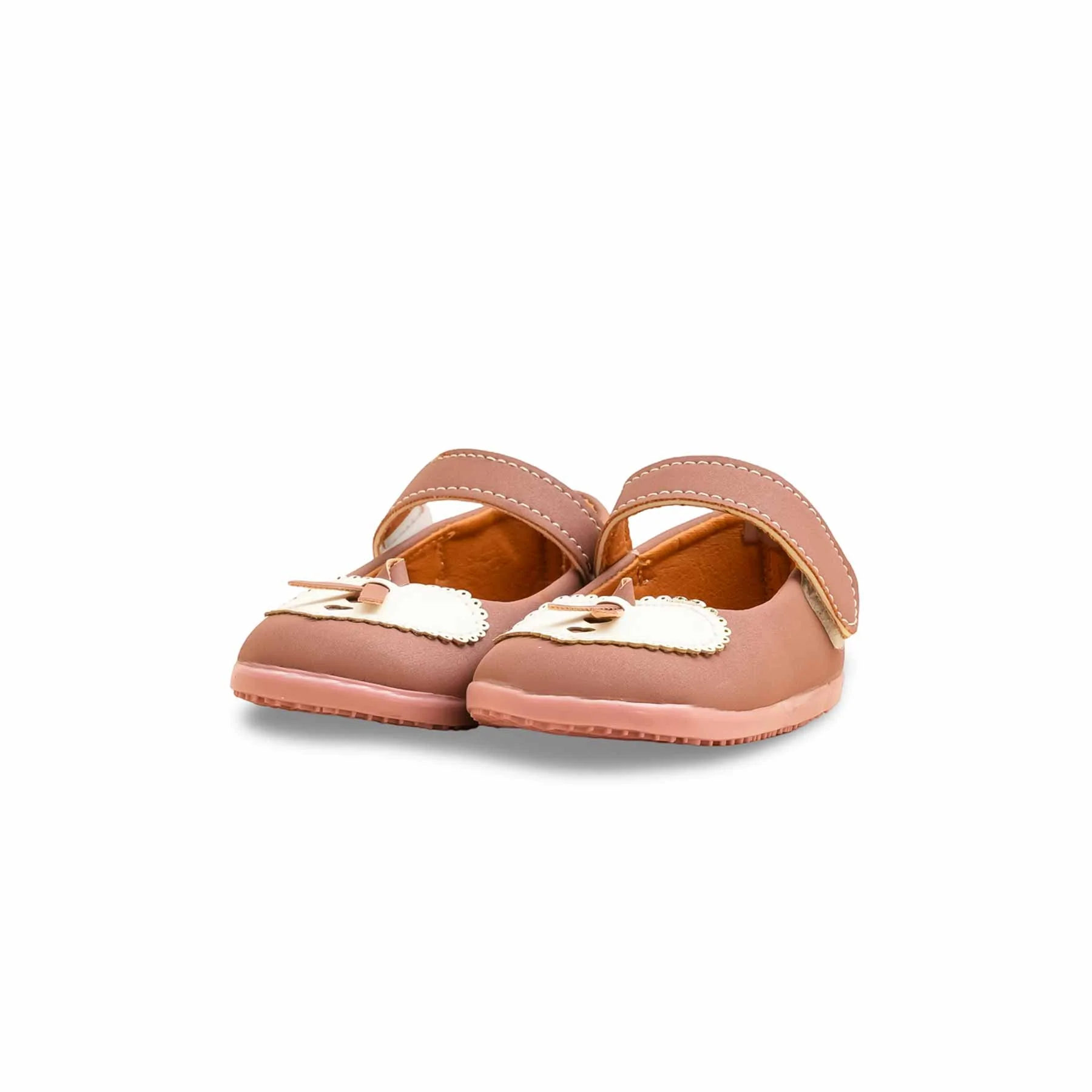 Babies Pink Casual Booties KD1971 - Image 3