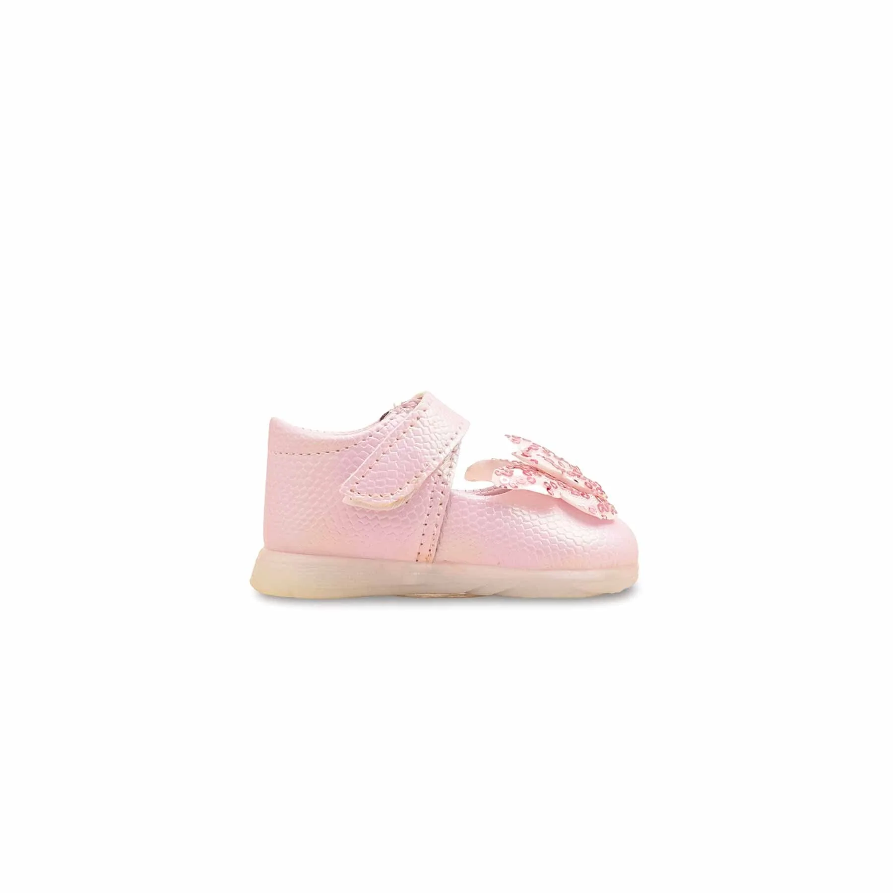 Babies Pink Casual Booties KD2590 - Image 2