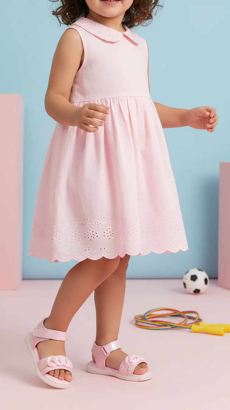 Babies Pink Casual Sandal KD4875