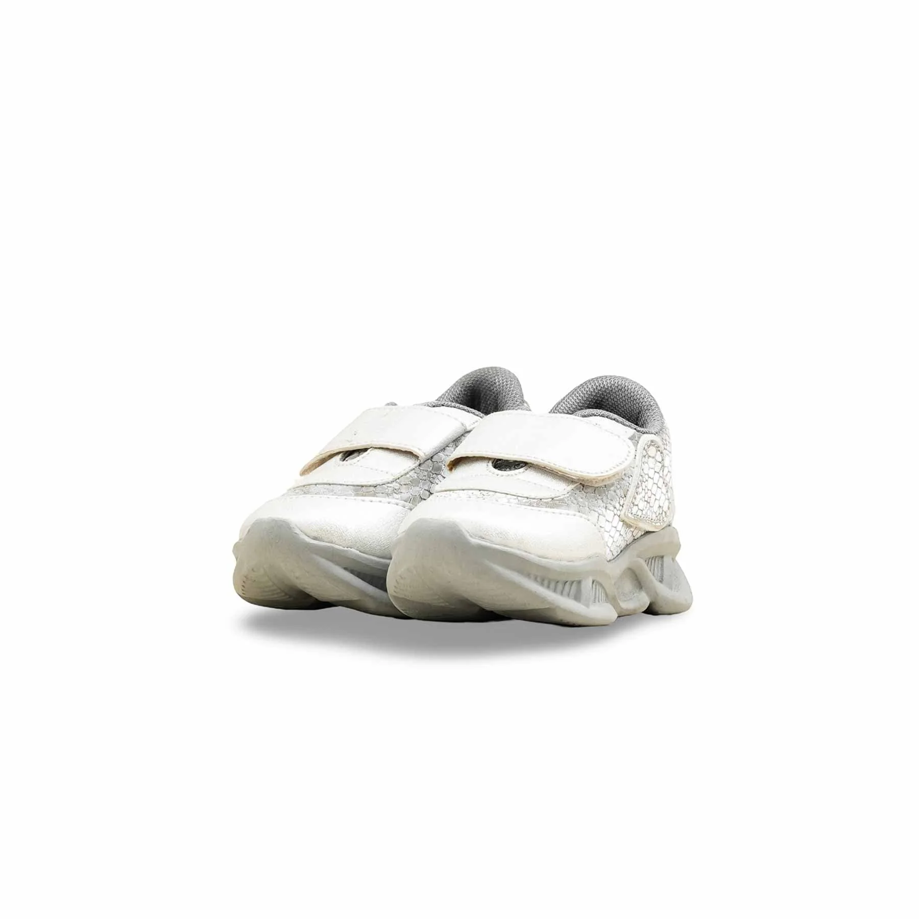 Babies Silver Casual Booties KD1955 - Image 3