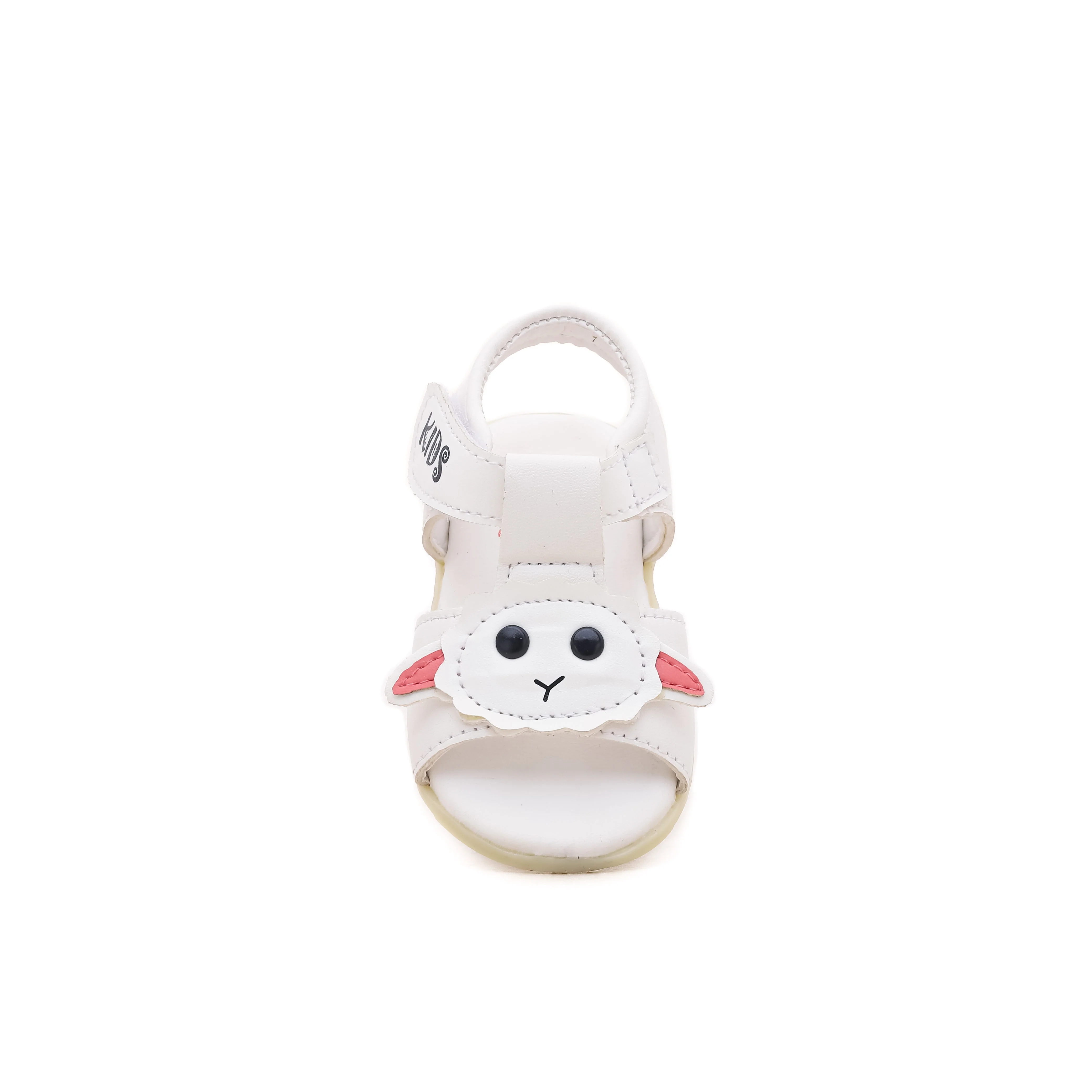 Babies White Casual Sandal KD7652 - Image 3