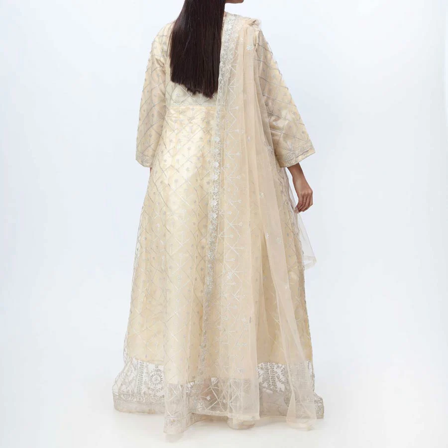 3PC- Embellished Net Suit PF3045 - Image 3