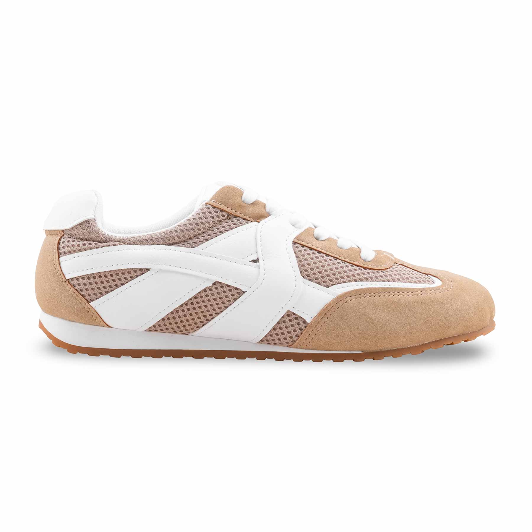 Beige Athleisure Sneaker For Ladies AT7463 - Image 2