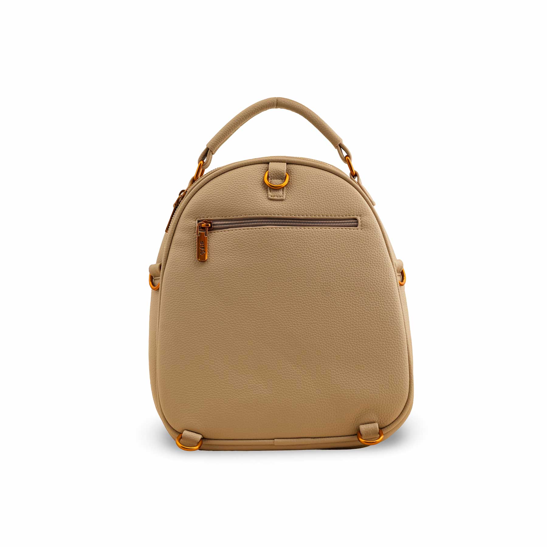 Beige Casual Backpack P36389 - Image 3