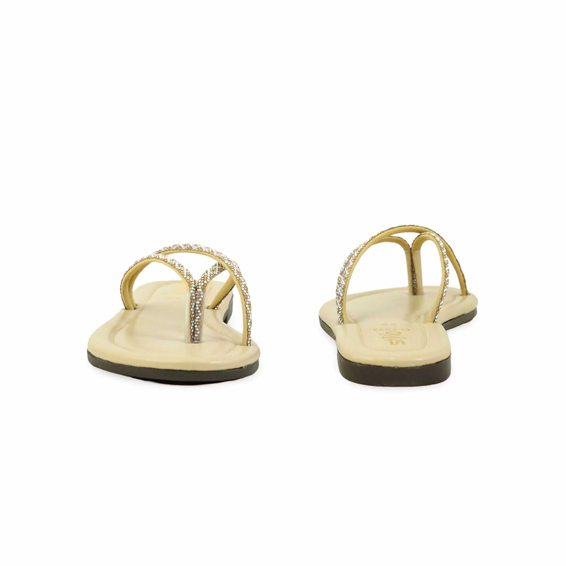 Beige Casual Chappal CL2033 - Image 4