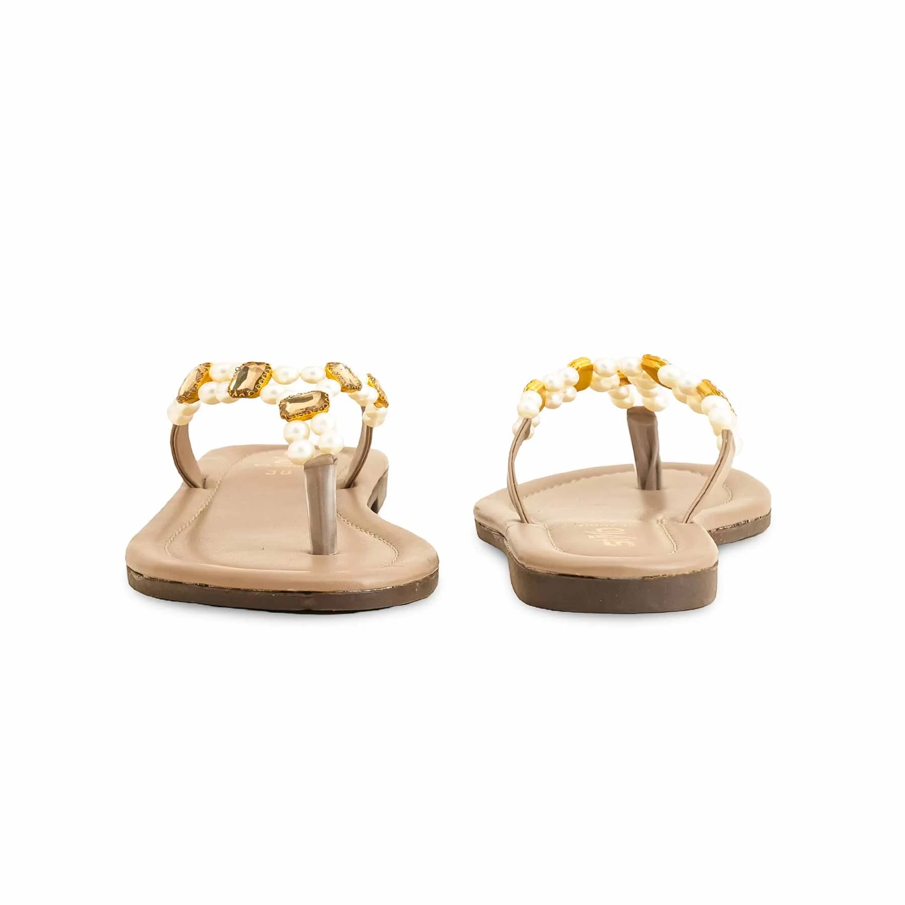 Beige Casual Chappal For Ladies CL2000 - Image 4