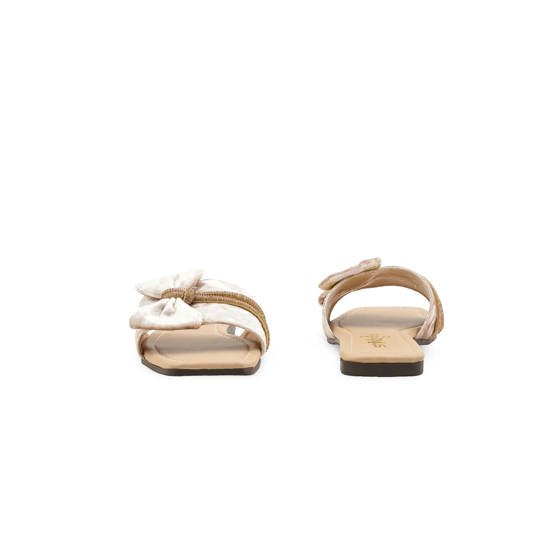 Beige Casual Chappal For Women CL2259 - Image 4