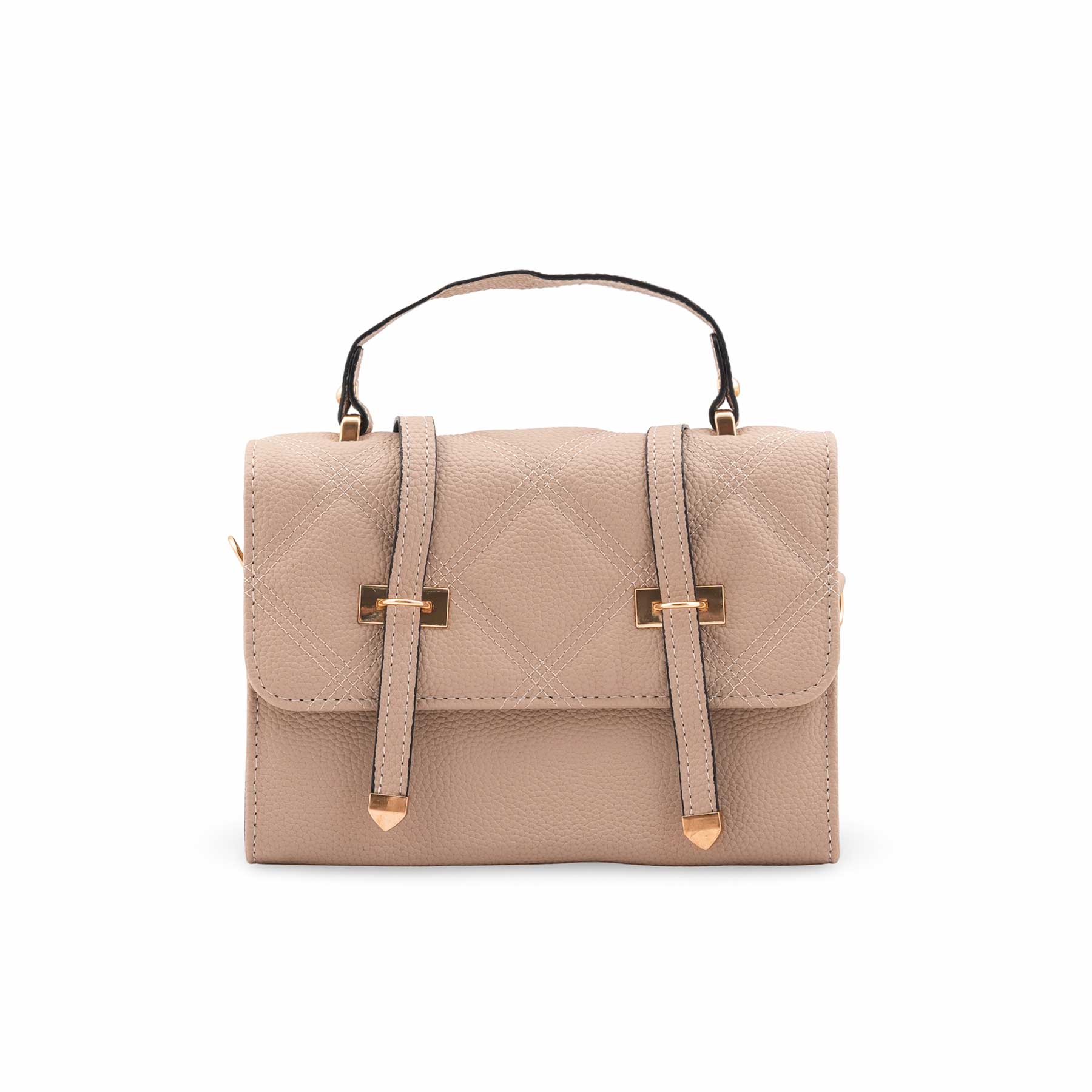 Beige Casual Pouch For Ladies P97659 - Image 2