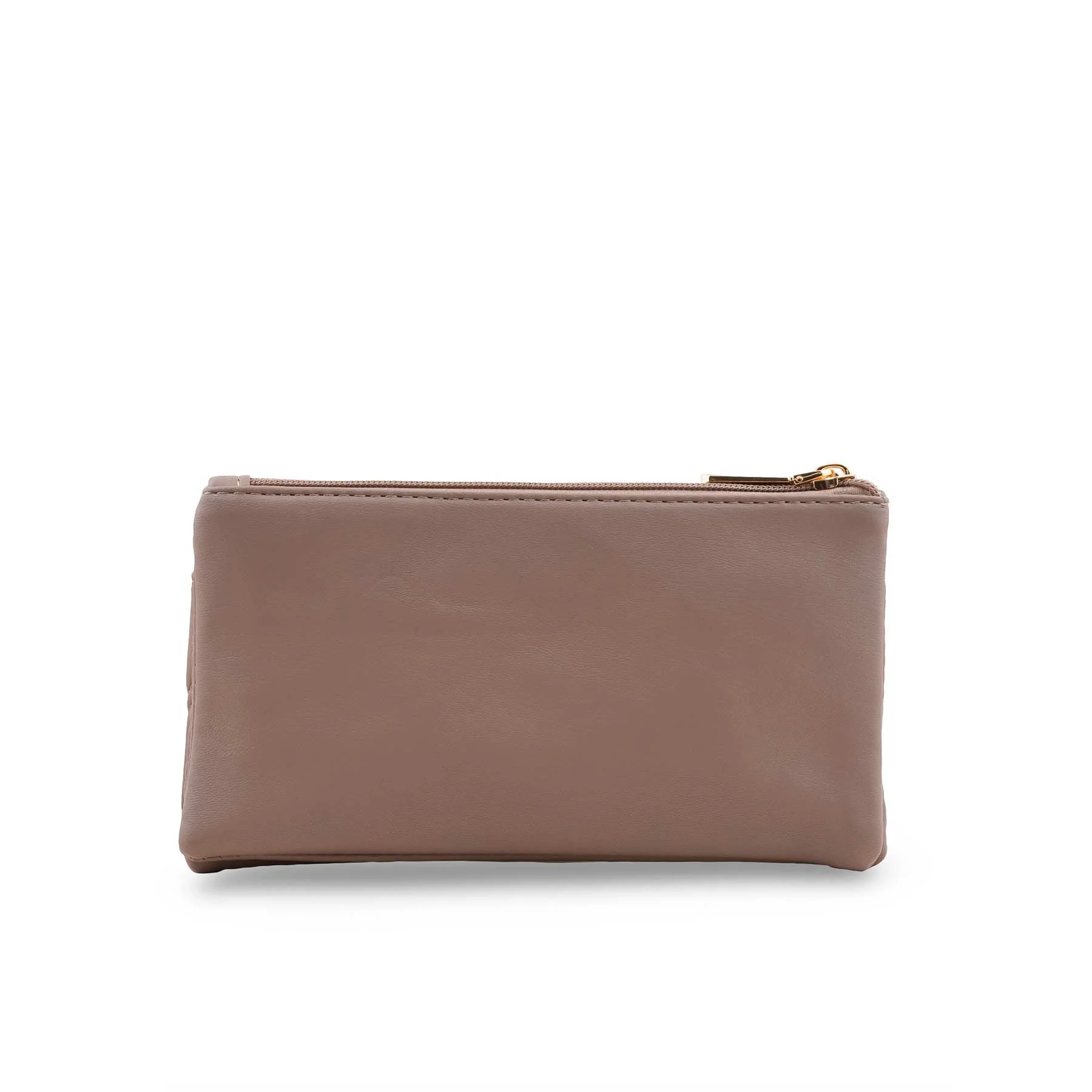 Beige Casual Pouch For Ladies P97679 - Image 4