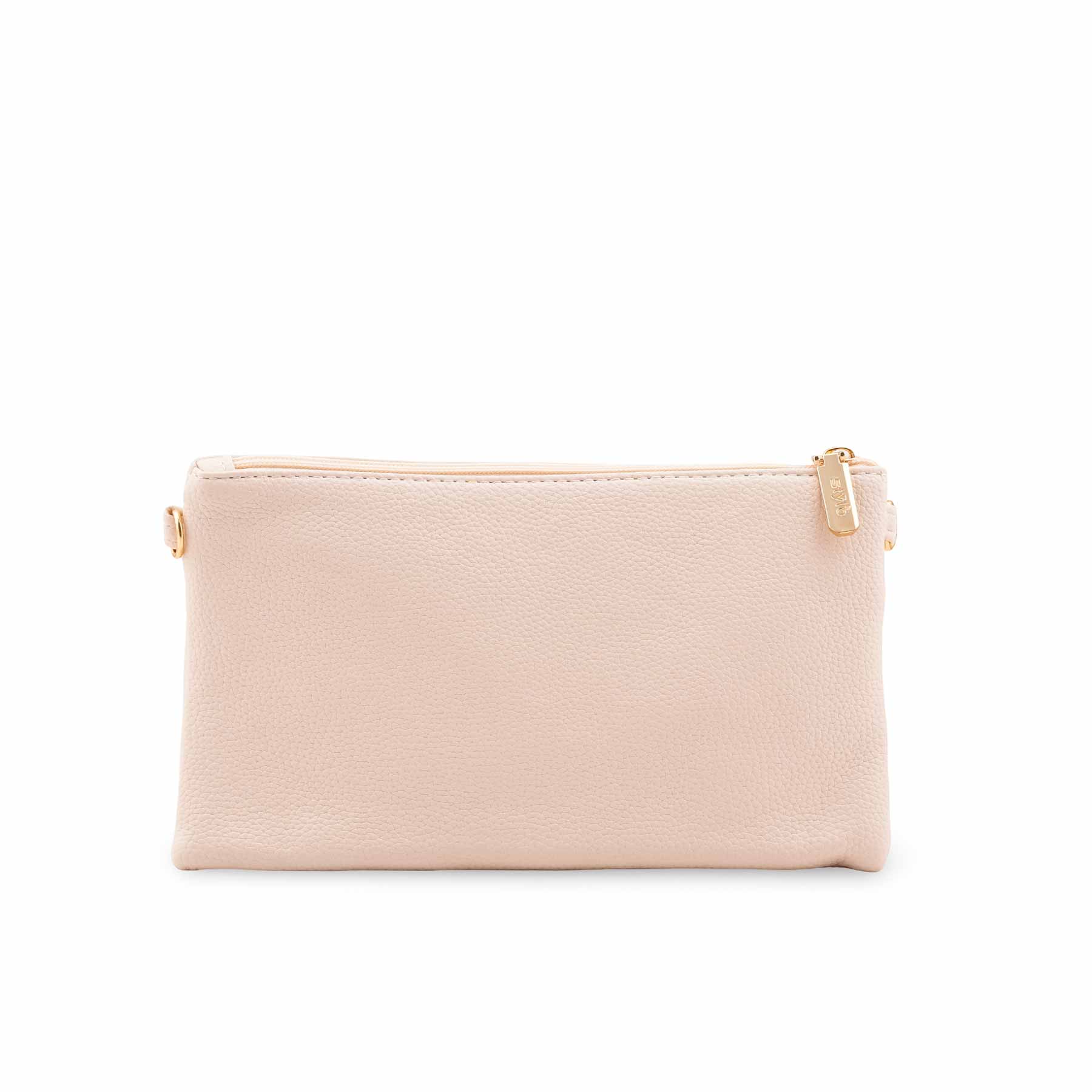 Beige Casual Pouch For Ladies P97688 - Image 4