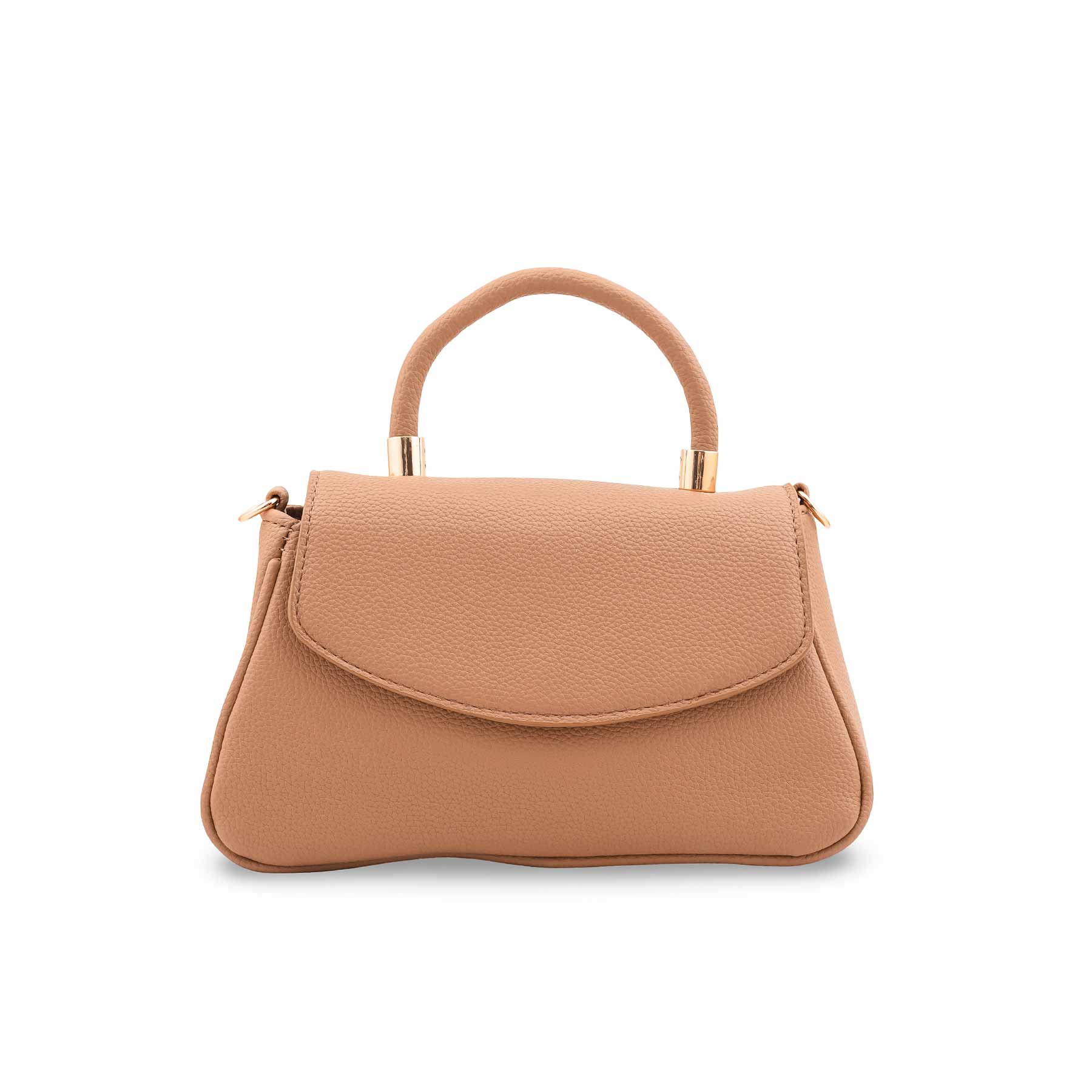 Beige Casual Pouch For Women P97663 - Image 2