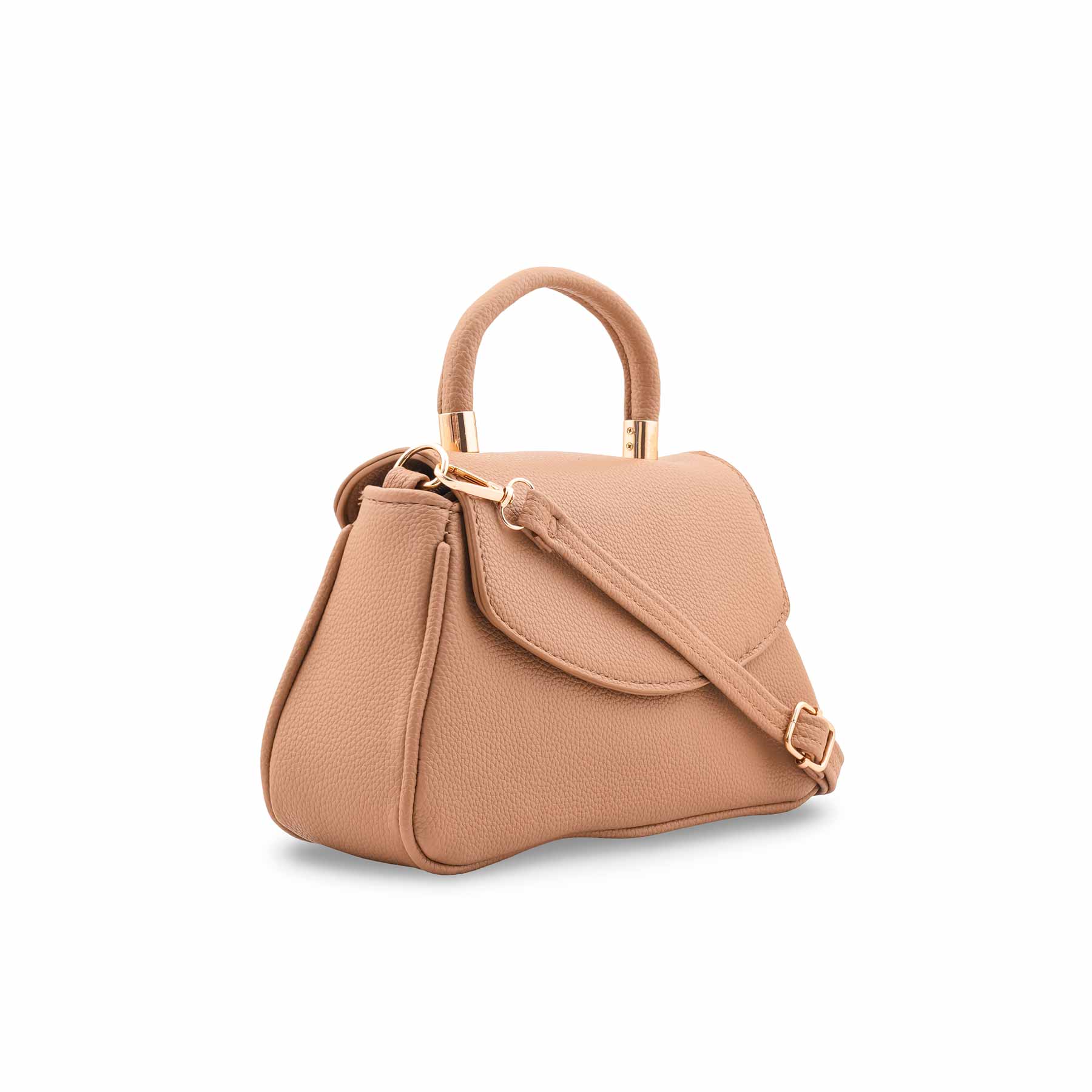 Beige Casual Pouch For Women P97663 - Image 3