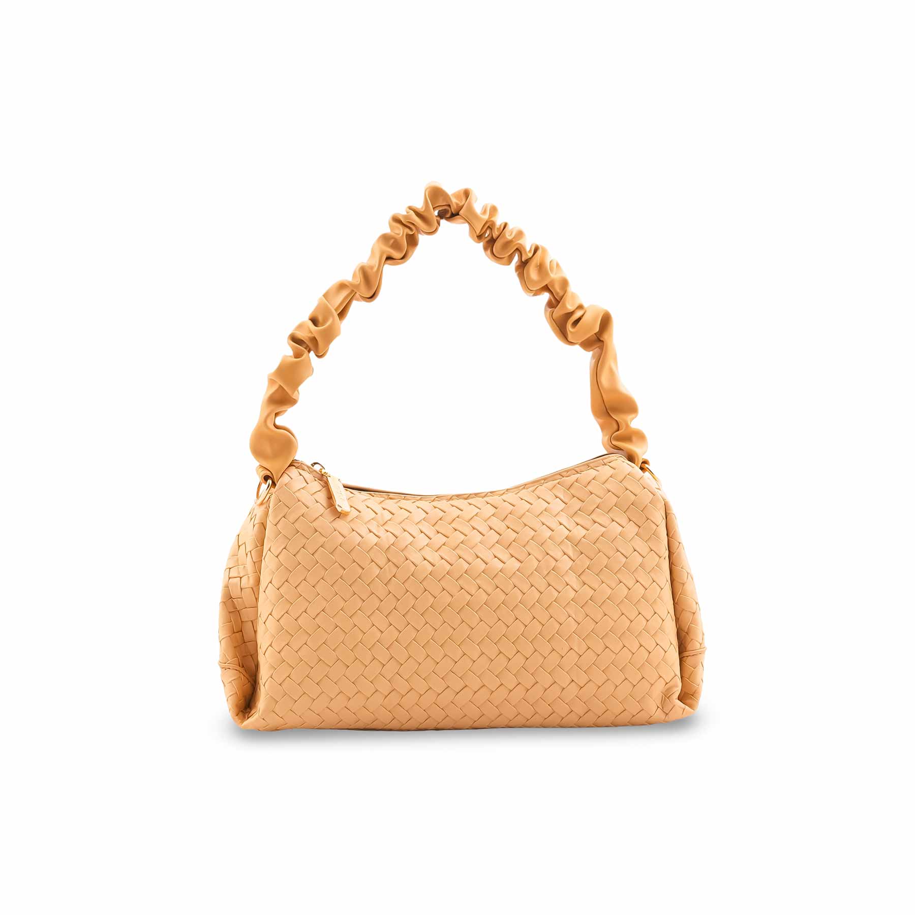 Beige Casual Pouch For Women P97664 - Image 2