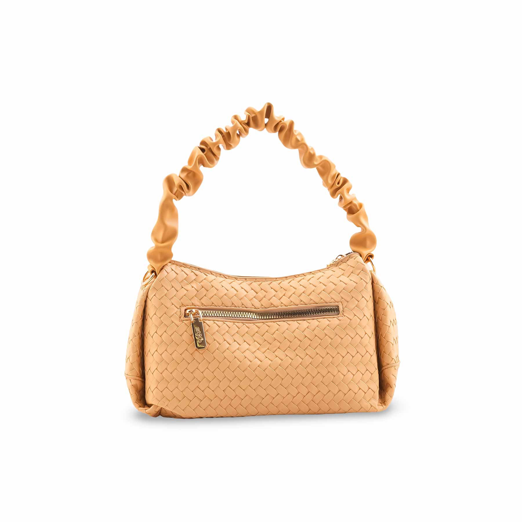 Beige Casual Pouch For Women P97664 - Image 4