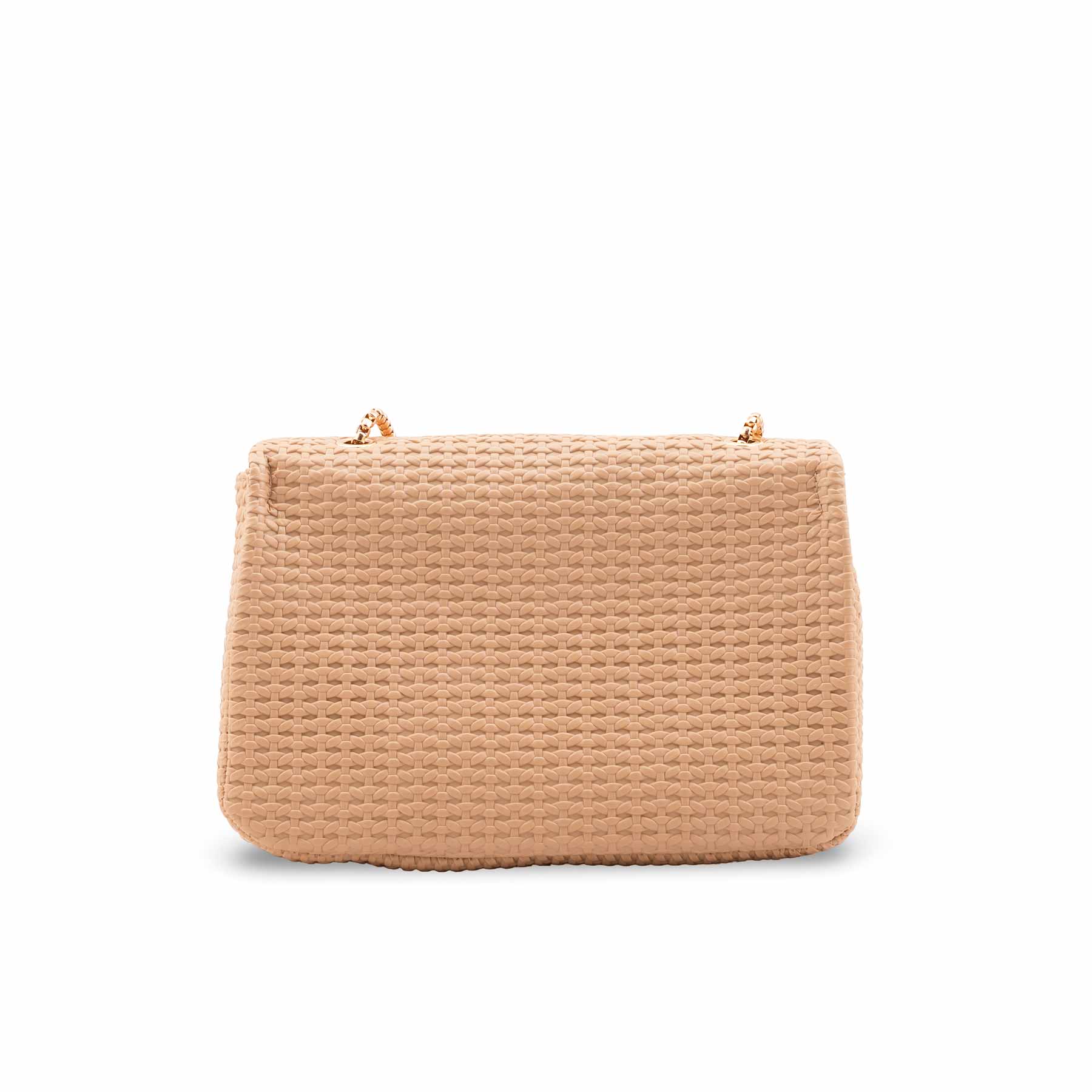 Beige Casual Pouch For Women P97708 - Image 4