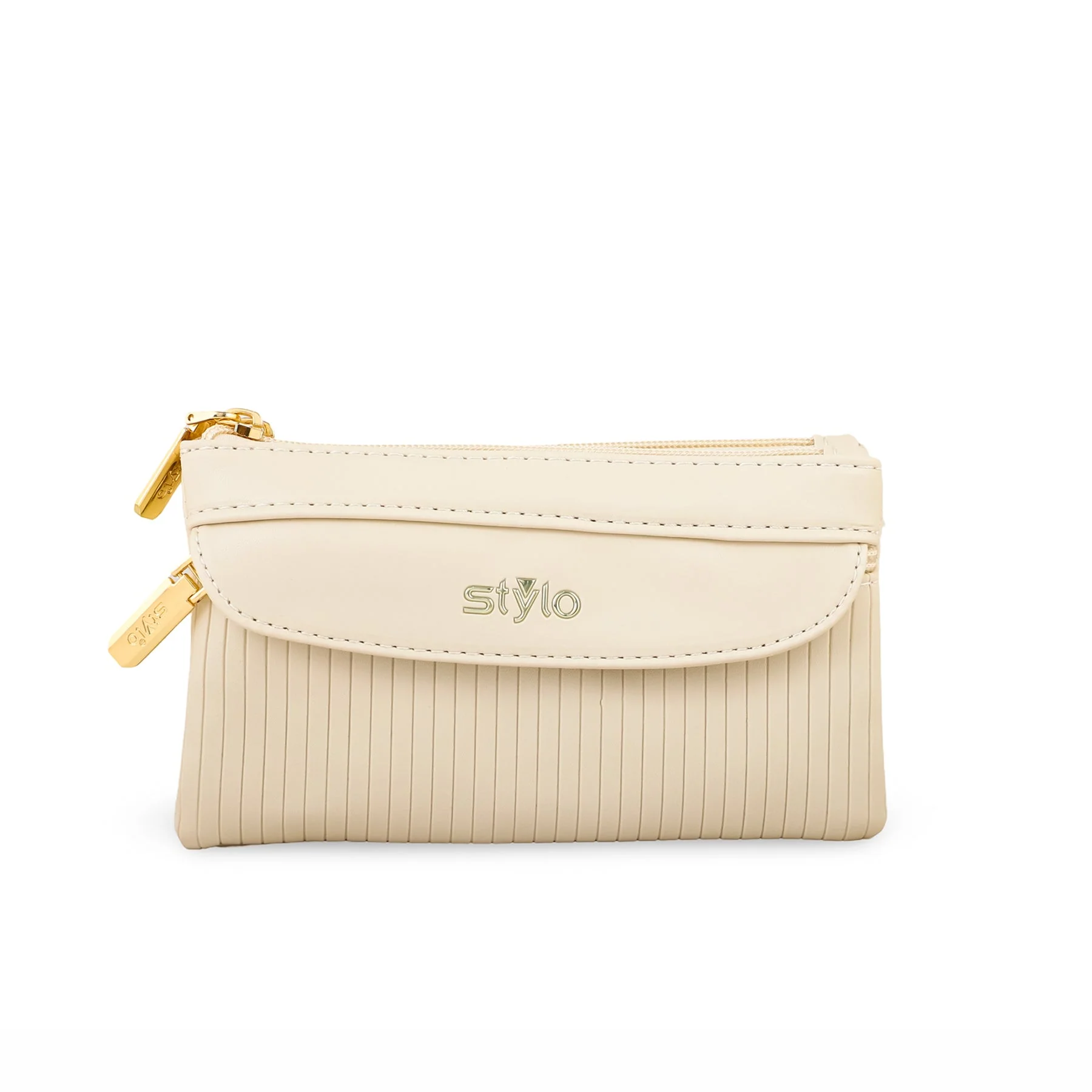 Beige Casual Pouch P97646 - Image 2