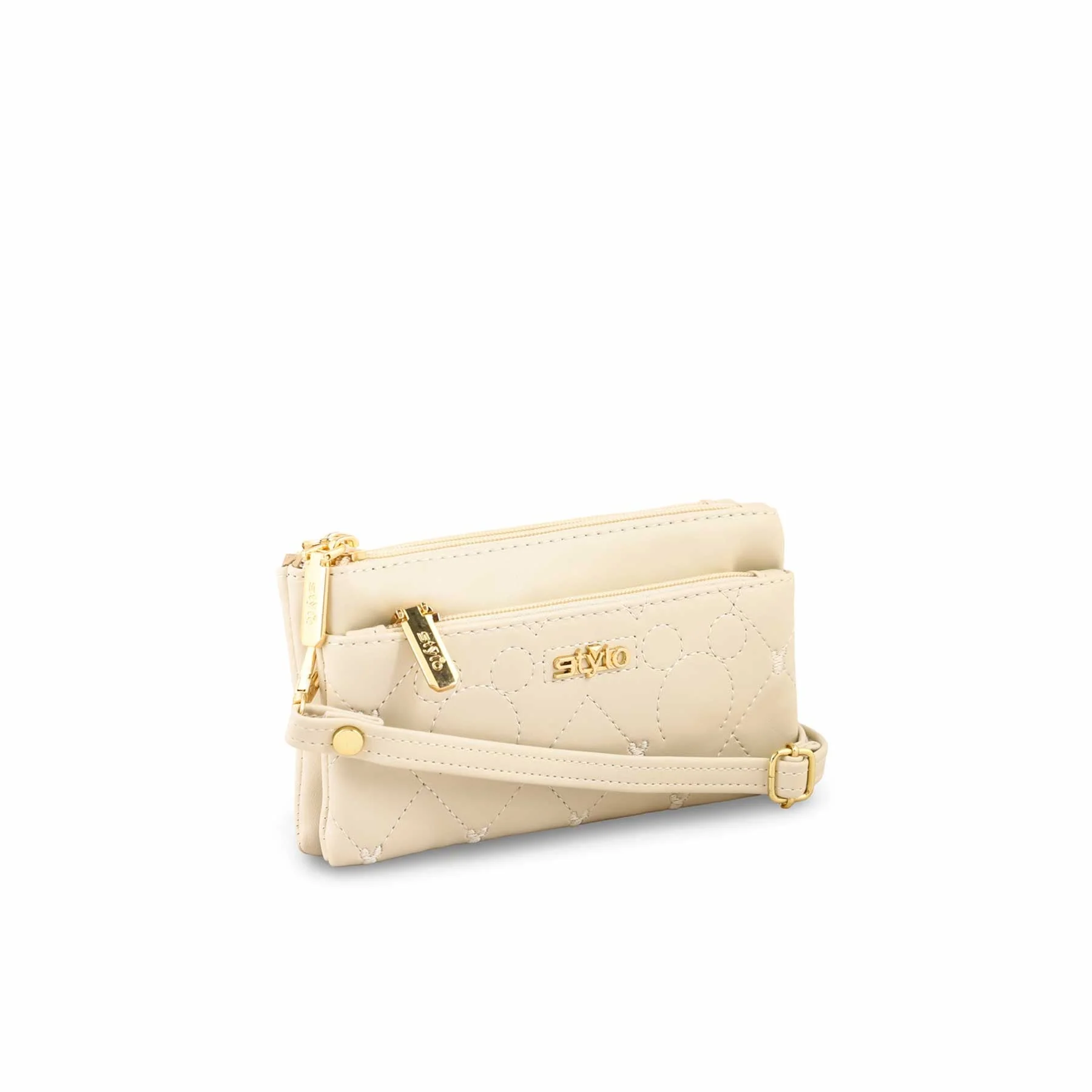 Beige Casual Pouch P97647 - Image 2