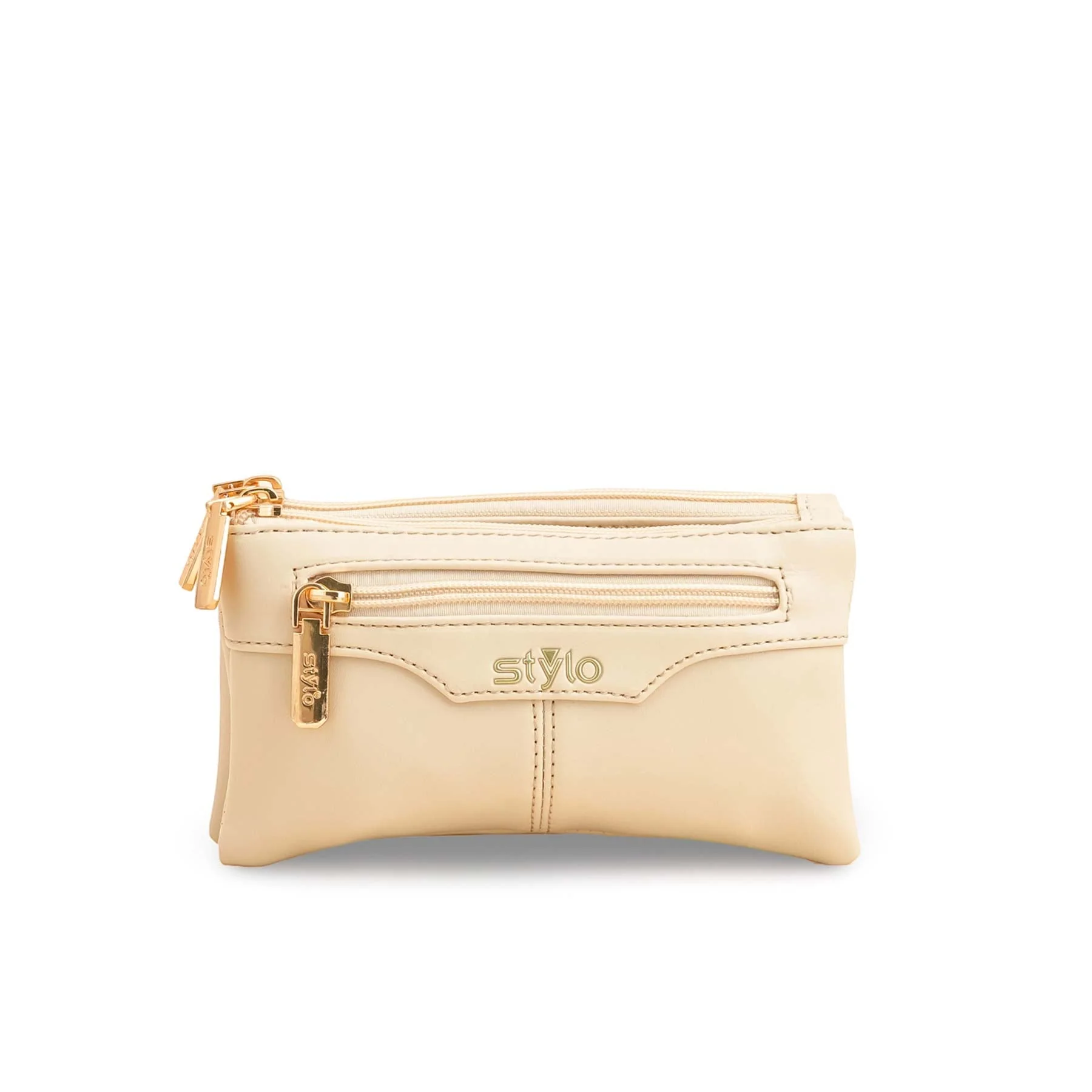 Beige Casual Pouch P97648 - Image 2