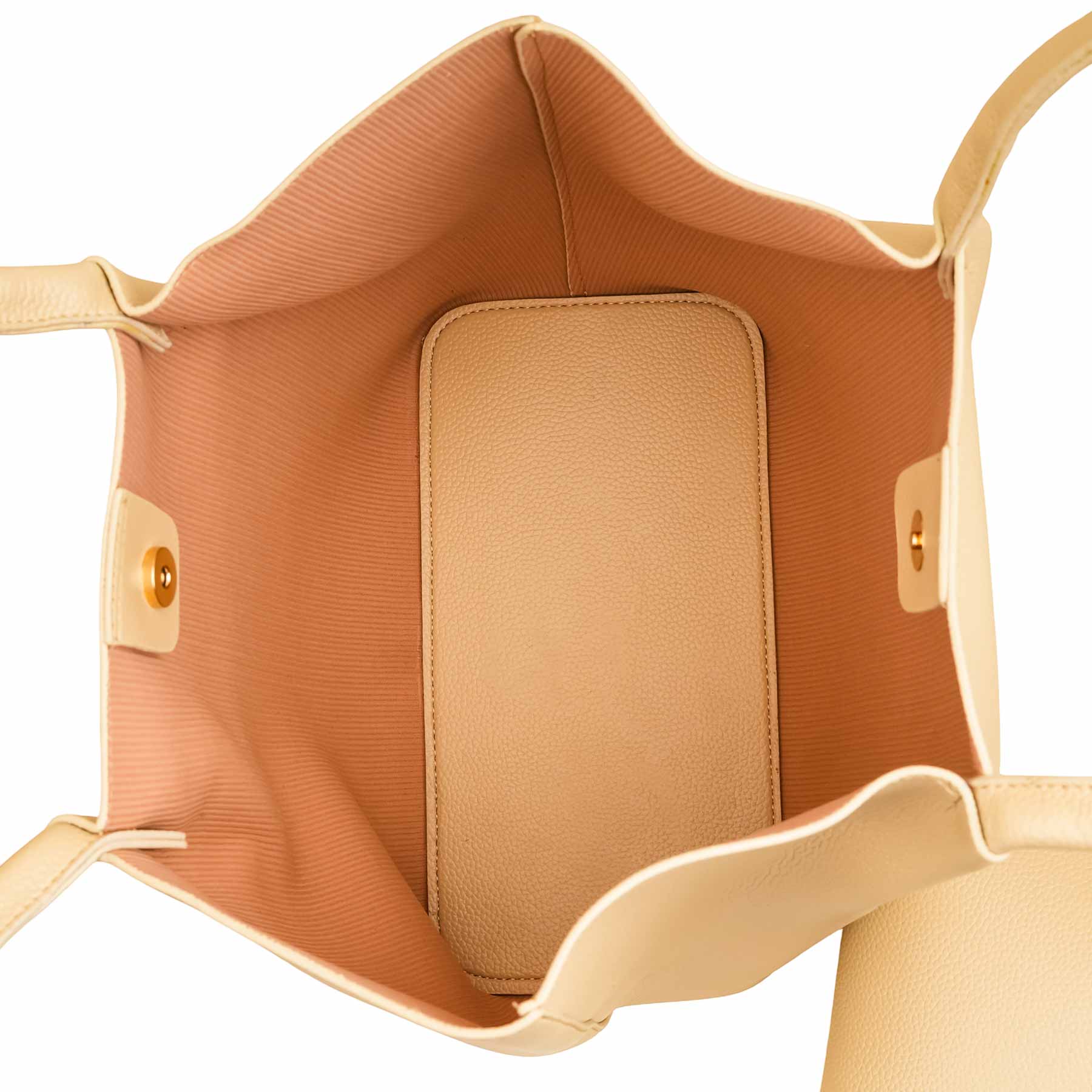 Beige Casual Shoulder Bag For Ladies P55811 - Image 5