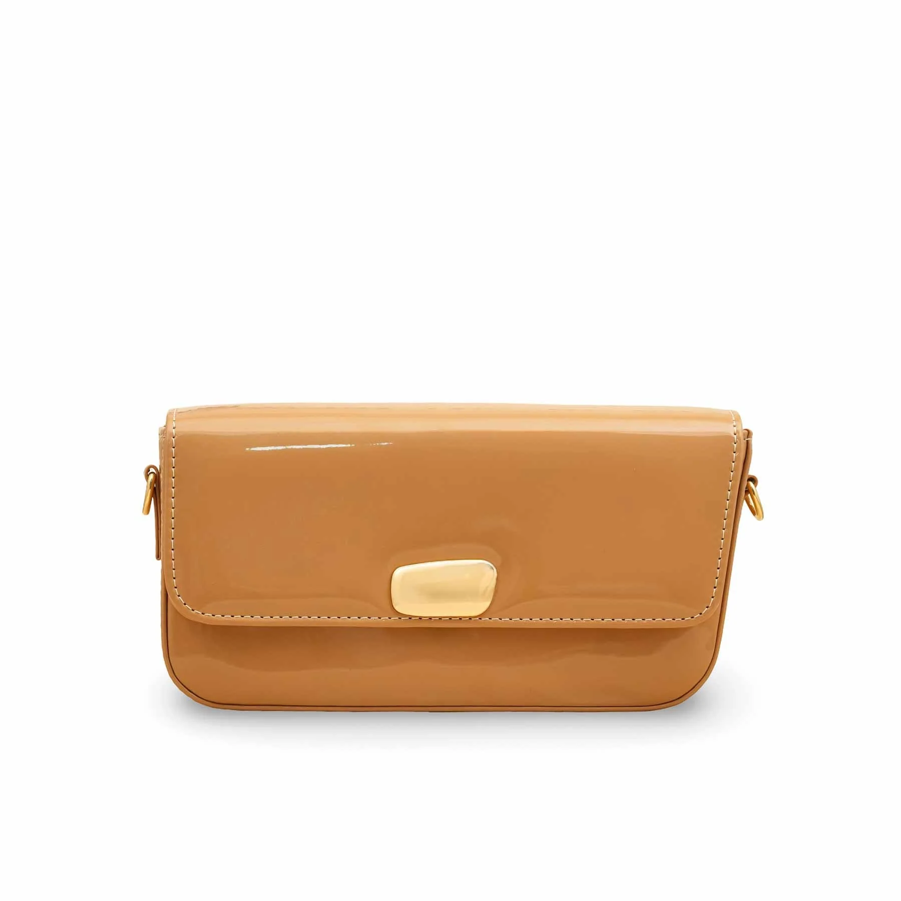 Beige Casual Shoulder Bag For Women P56269 - Image 2