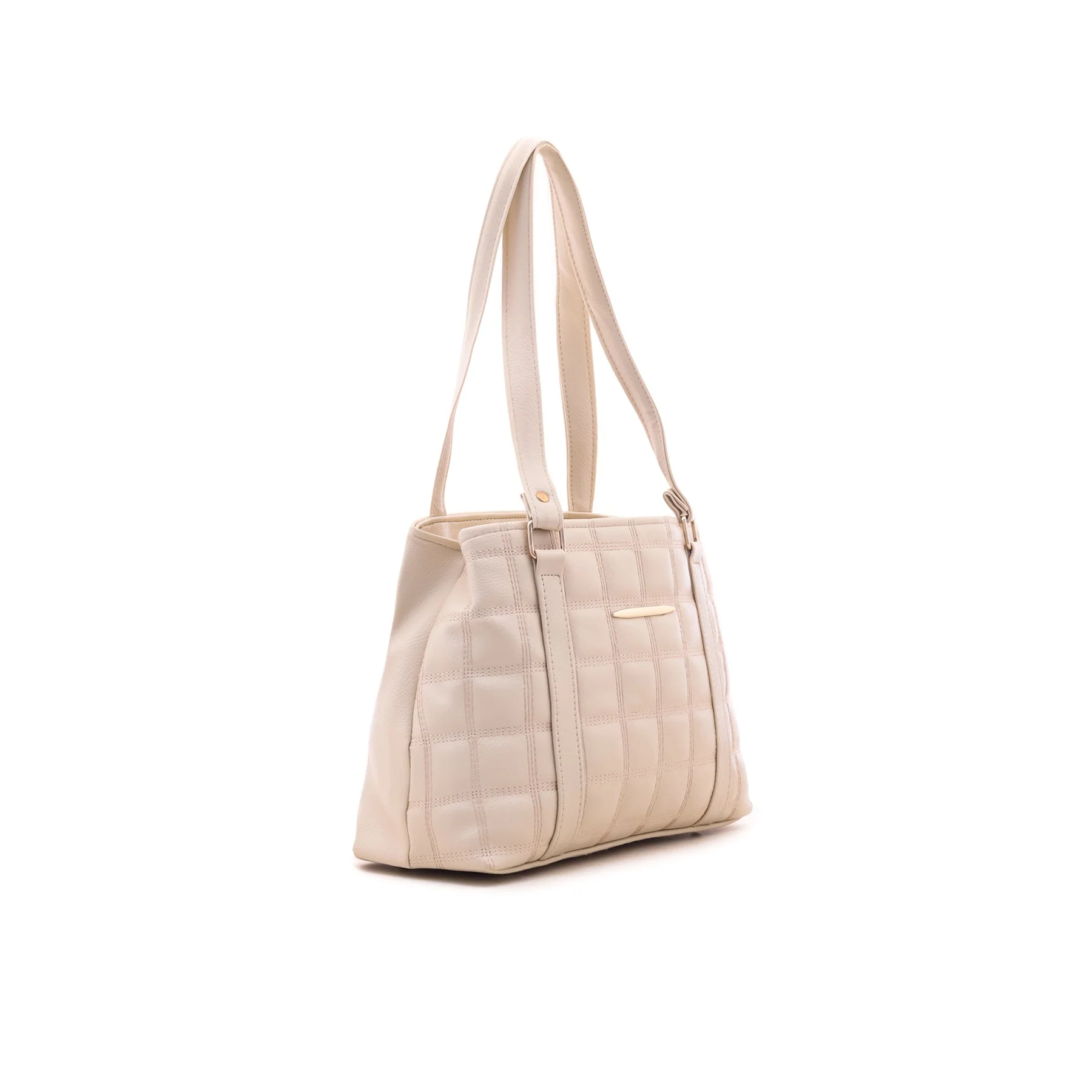 Beige Casual Shoulder Bag P55193 - Image 2