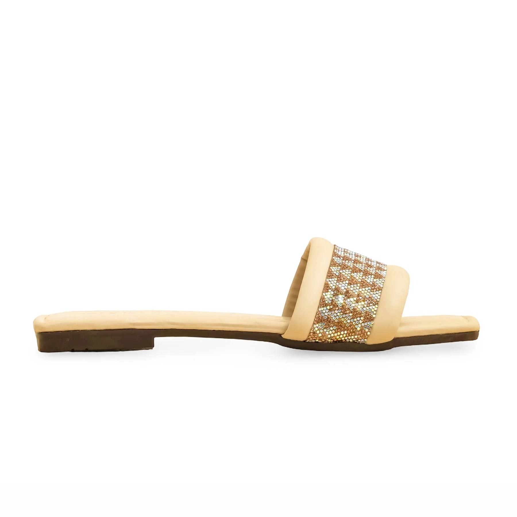 Beige Casual Slipper CL2094 - Image 2