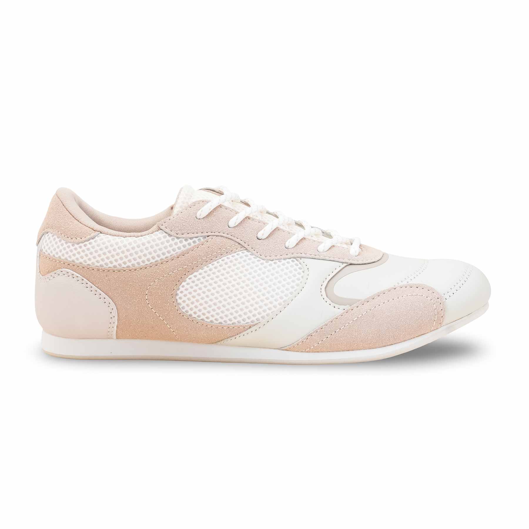 Beige Casual Sneaker For Ladies AT7467 - Image 2