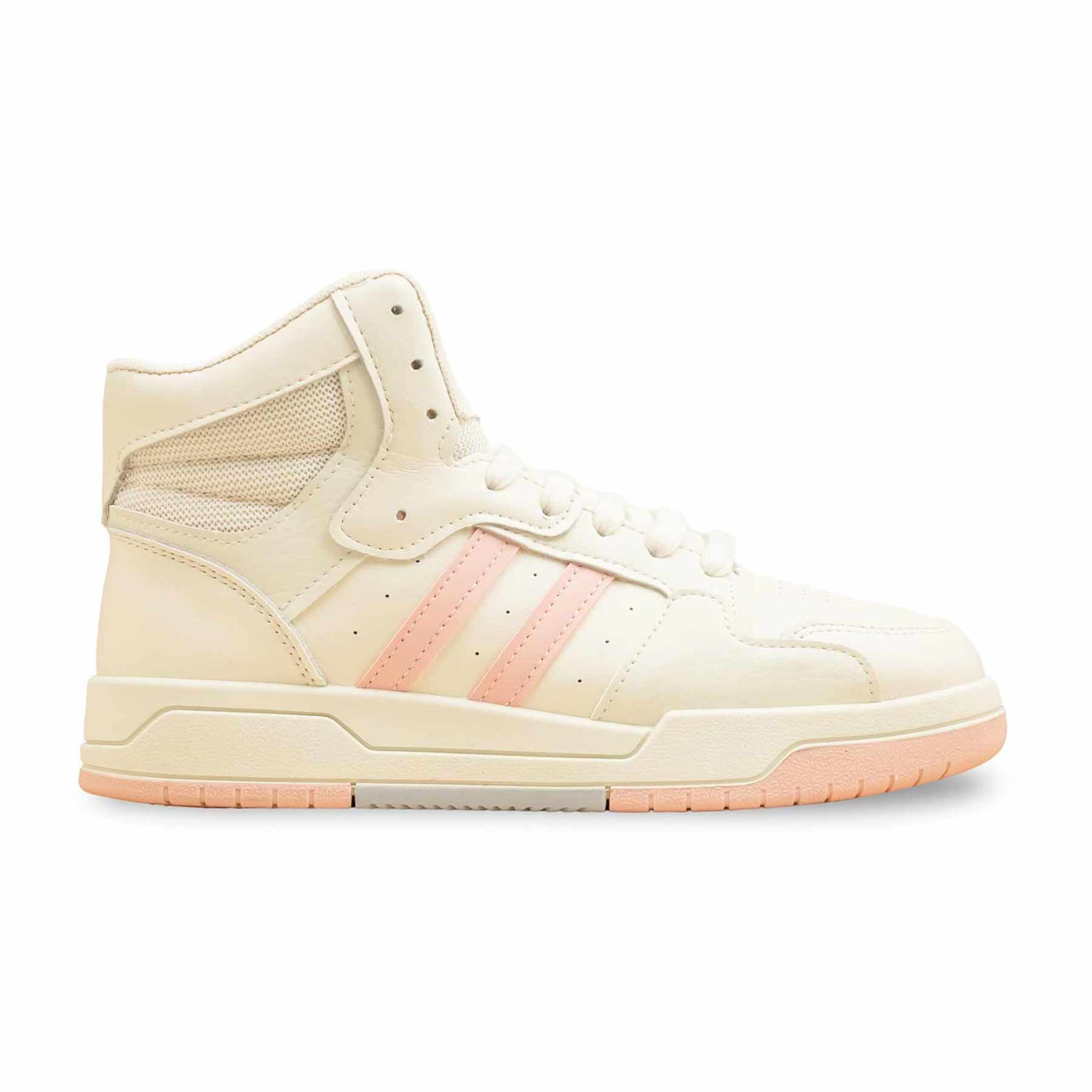 Beige Casual Sneaker For Women AT7461 - Image 2