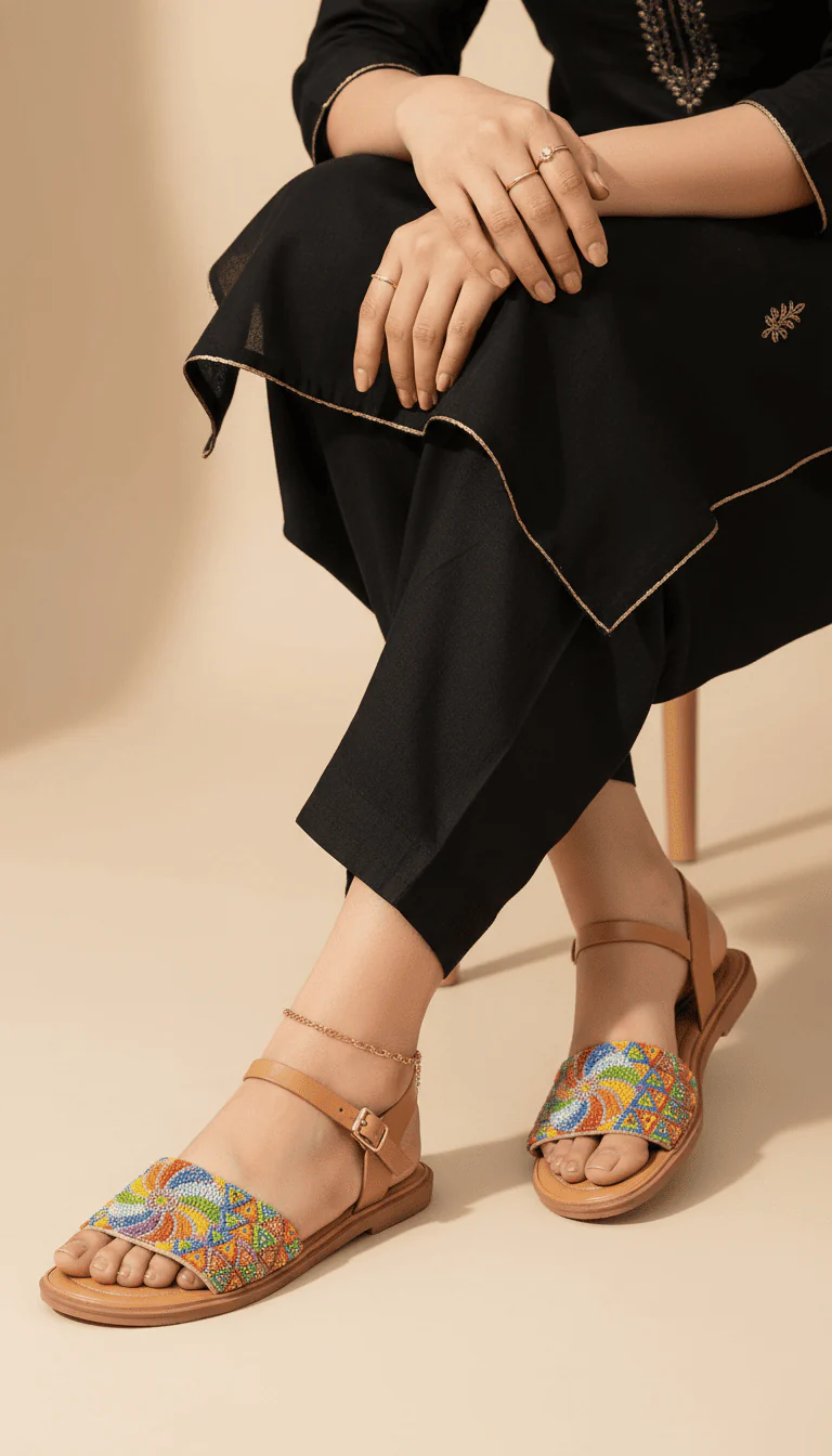 Beige Casual Softy For Ladies CL5615