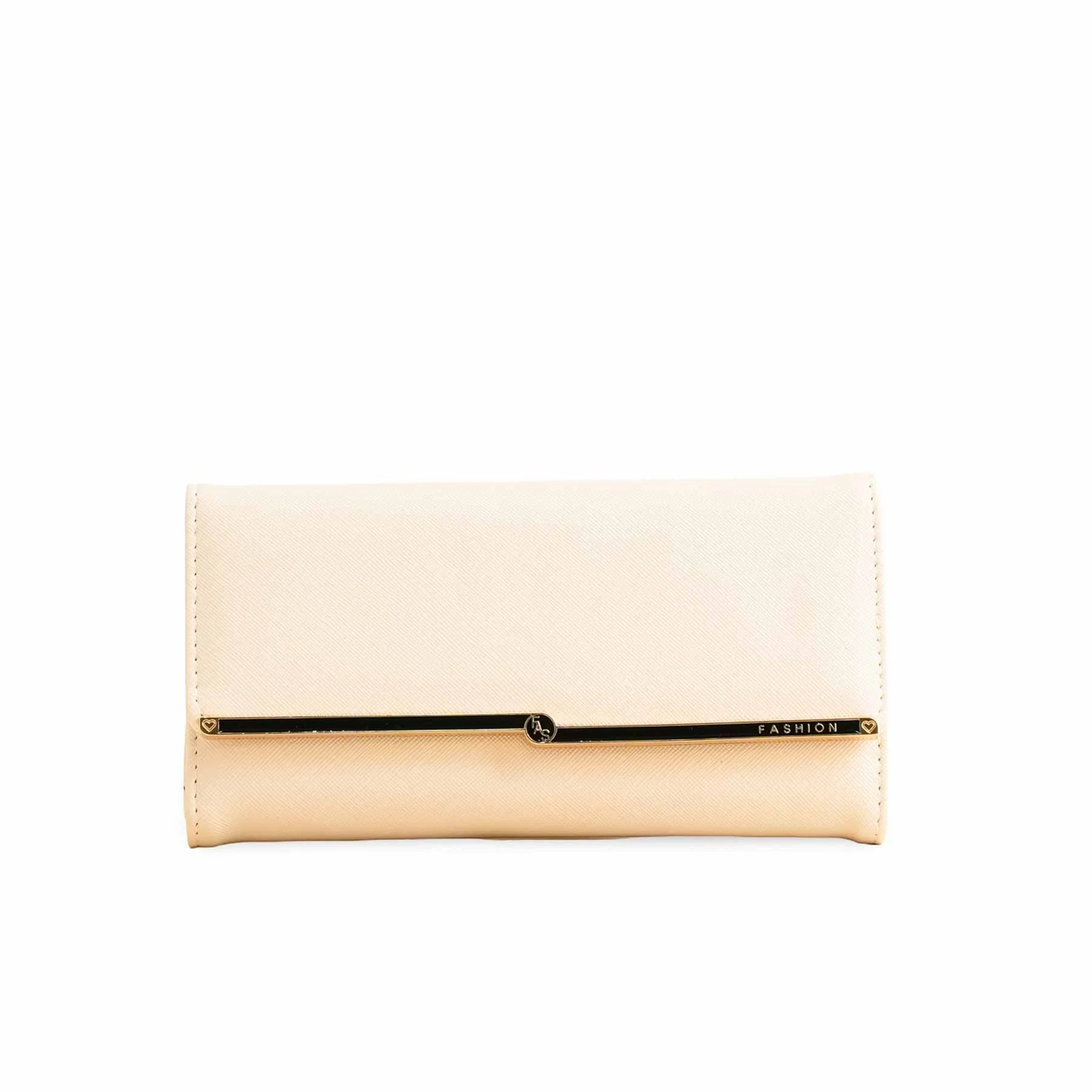 Beige Casual Wallet For Ladies P70967 - Image 2