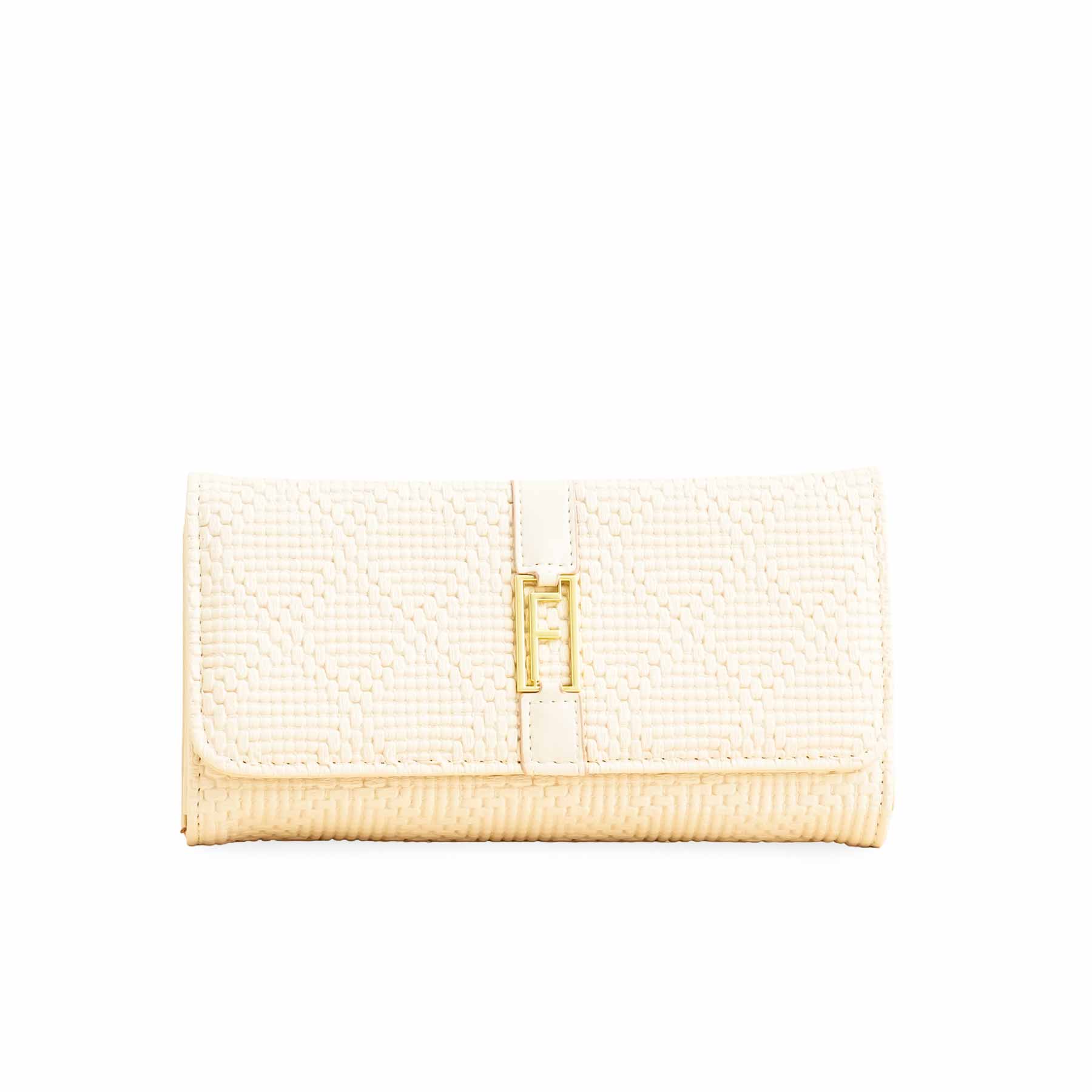 Beige Casual Wallet For Ladies P70969 - Image 2