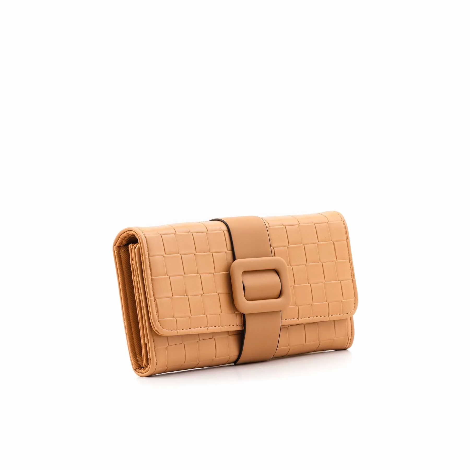 Beige Casual Wallet For Women P71132 - Image 3