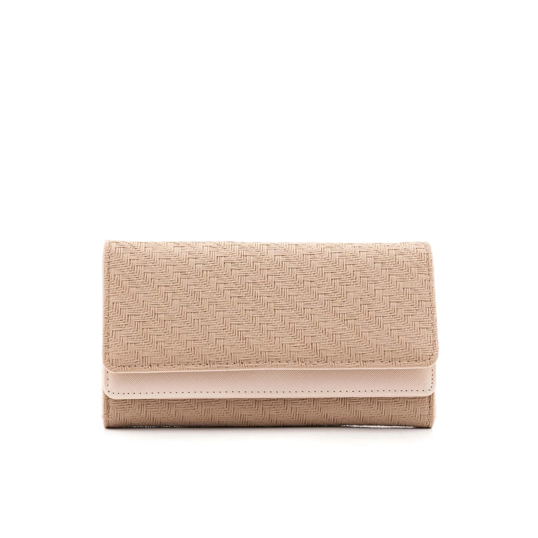 Beige Casual Wallet For Women P71134 - Image 2