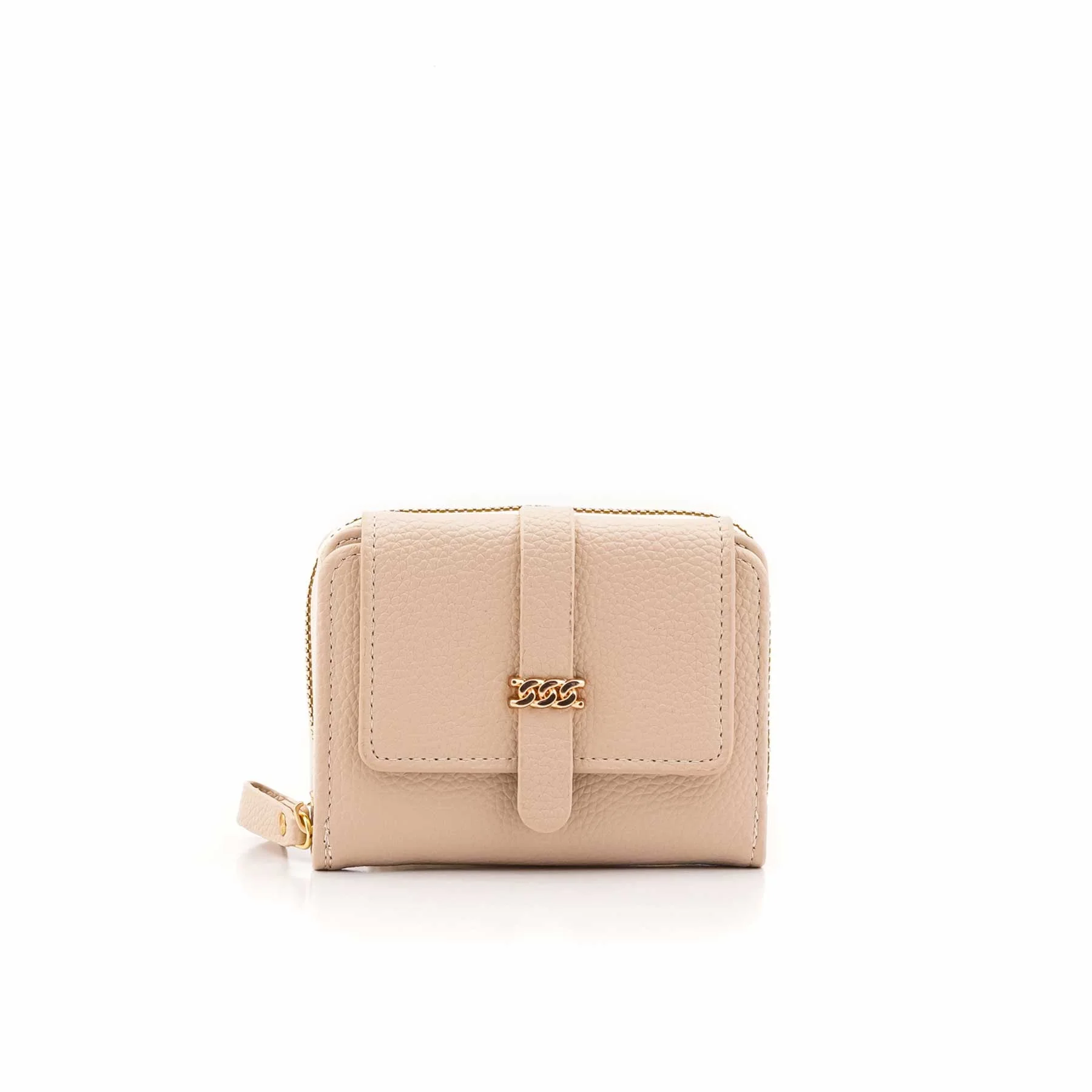Beige Casual Wallet For Women P71151 - Image 2