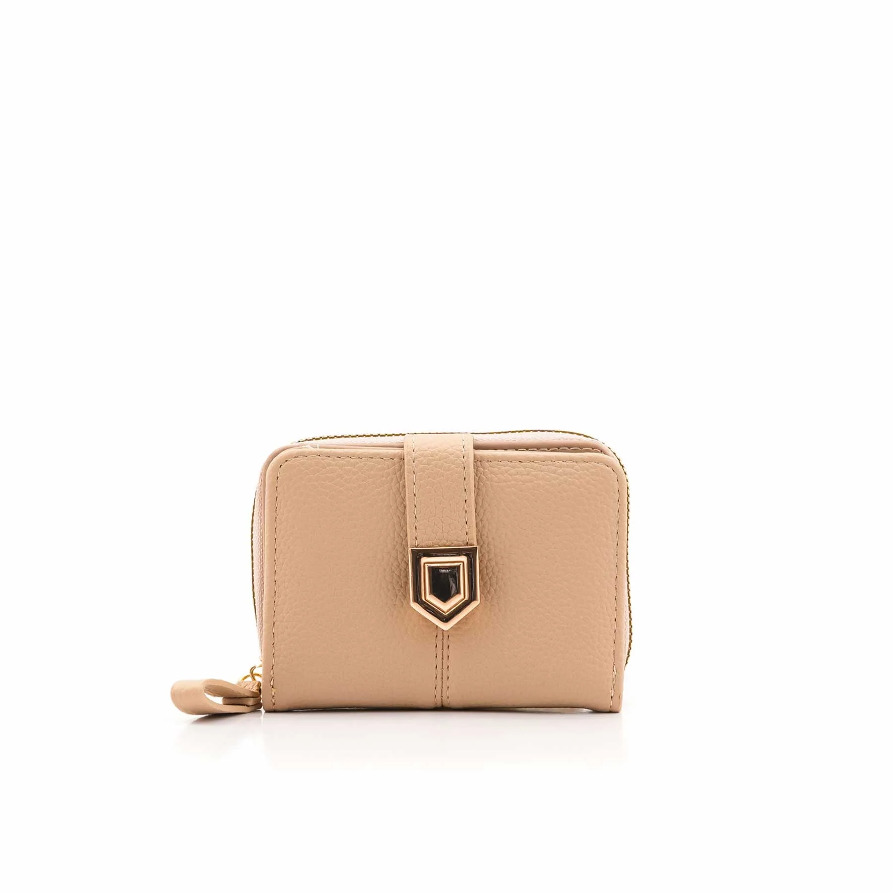 Beige Casual Wallet For Women P71154 - Image 2