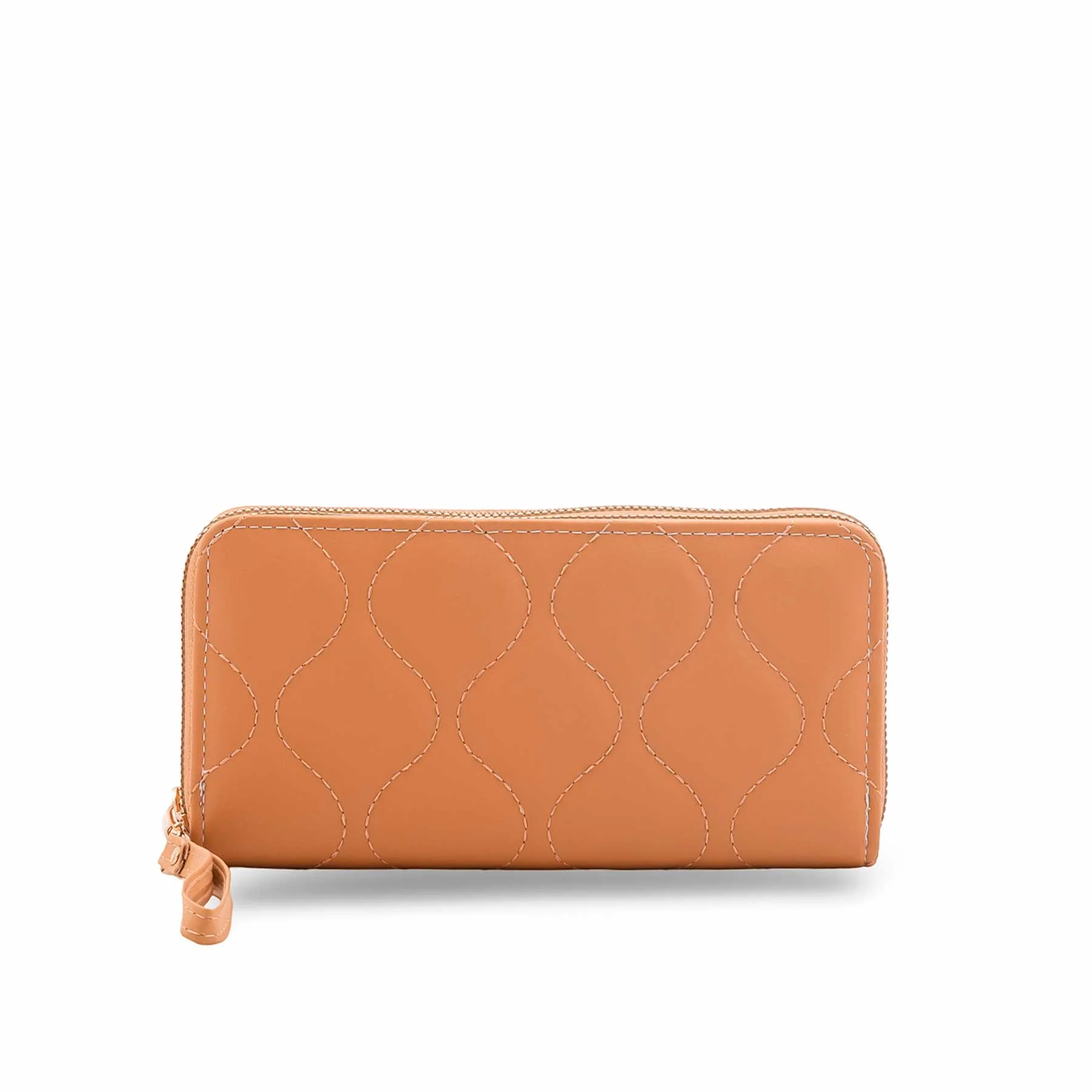 Beige Casual Wallet For Women P71167 - Image 2