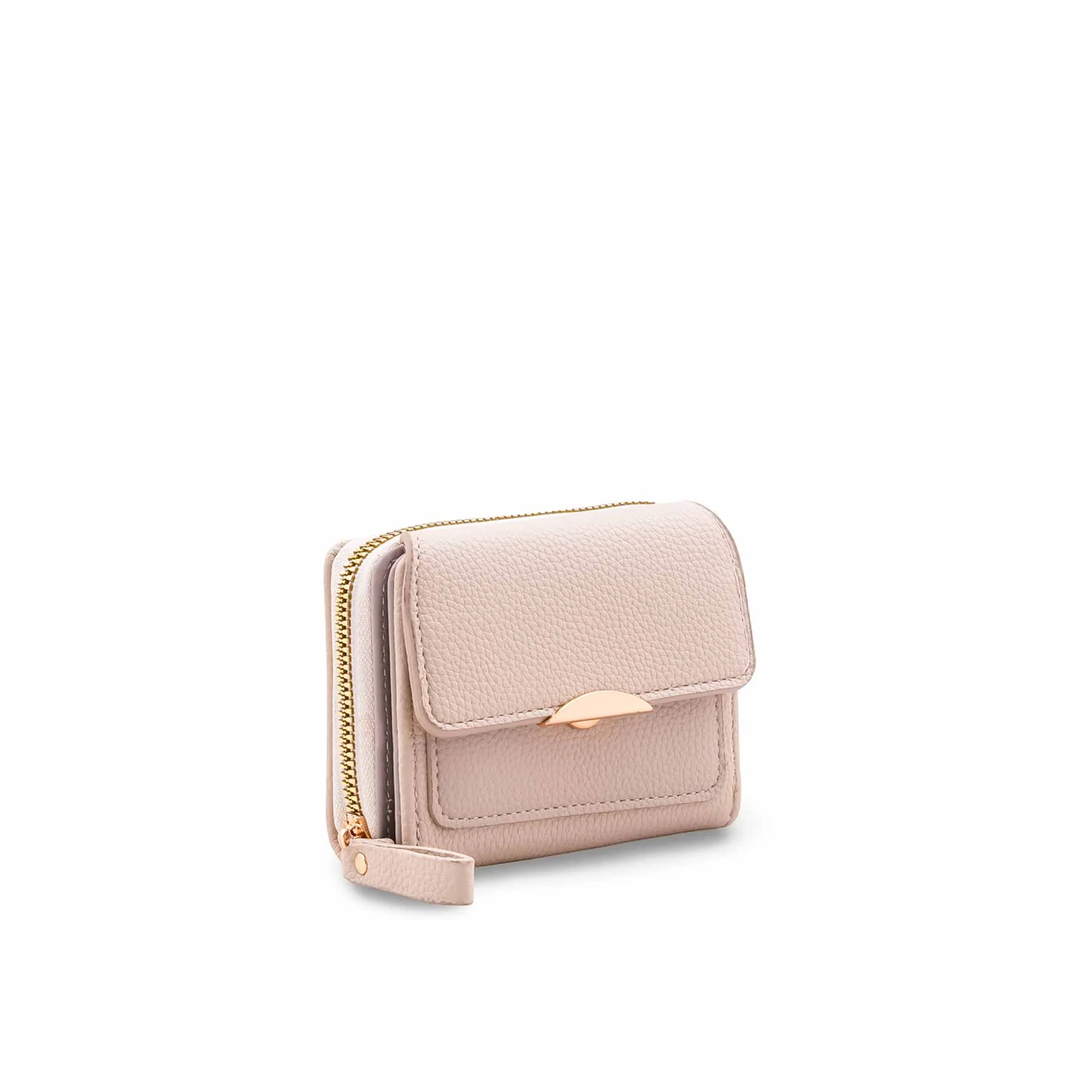 Beige Casual Wallet For Women P71174 - Image 3