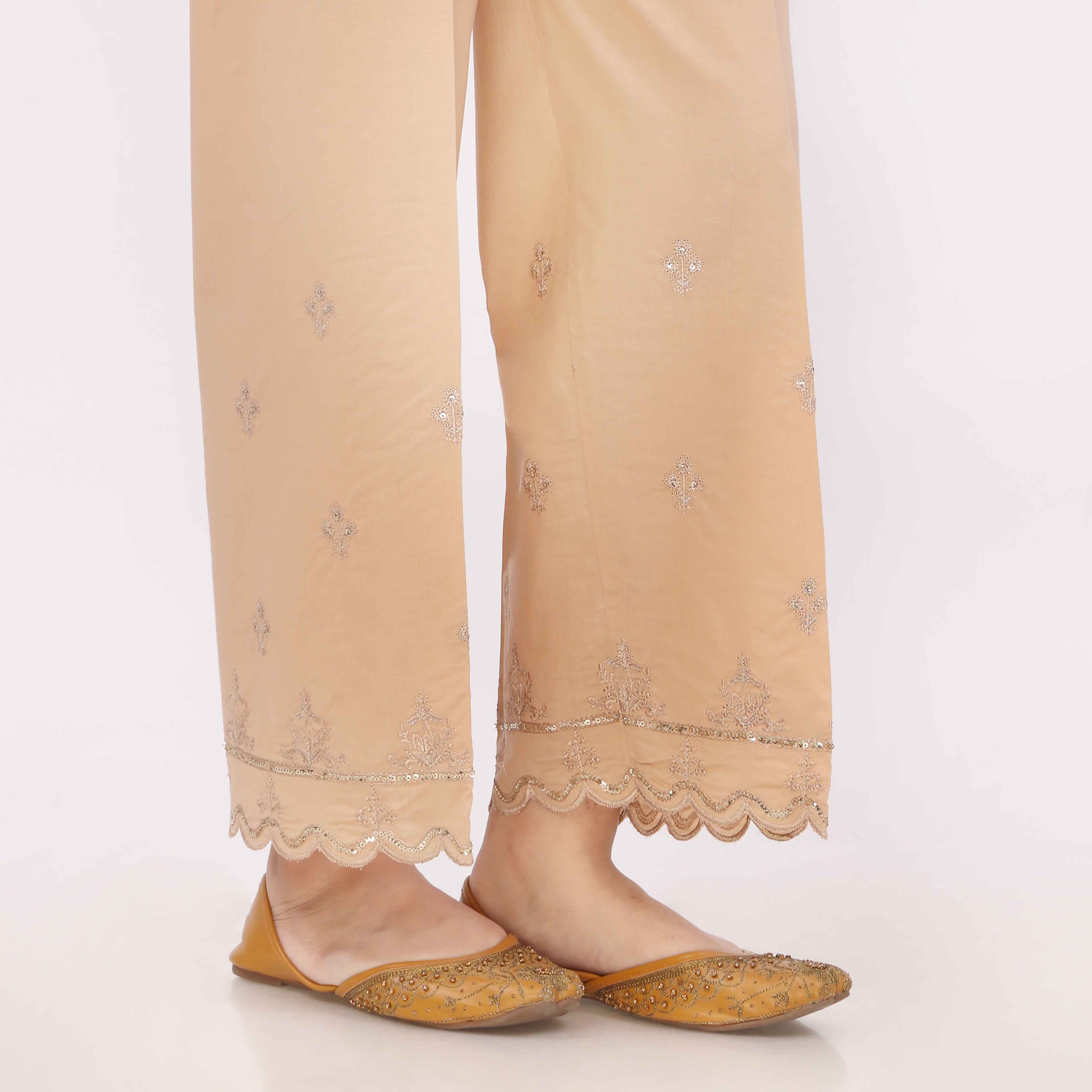 Beige Cotton Cambric Trouser PL5158 - Image 3
