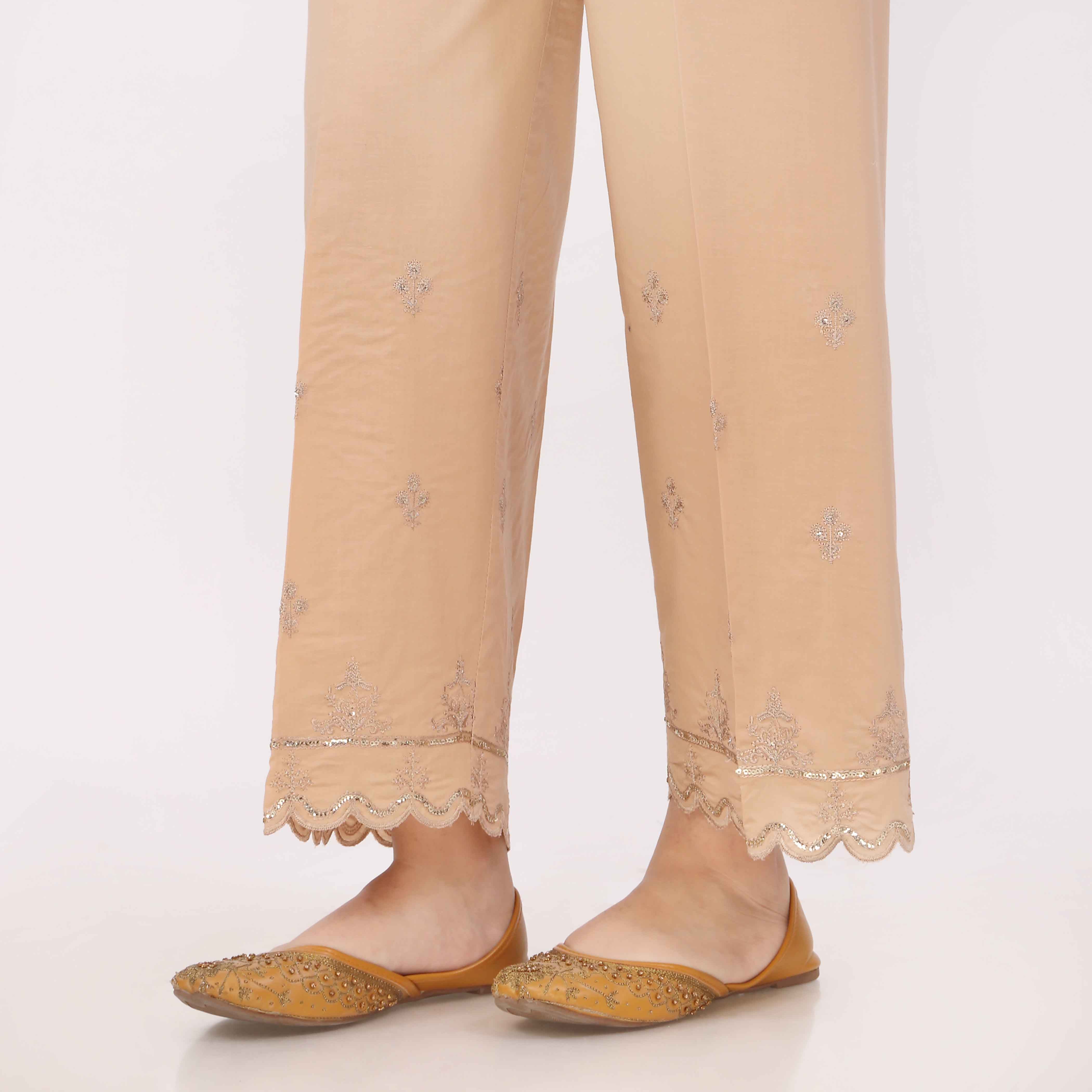 Beige Cotton Cambric Trouser PL5158 - Image 4