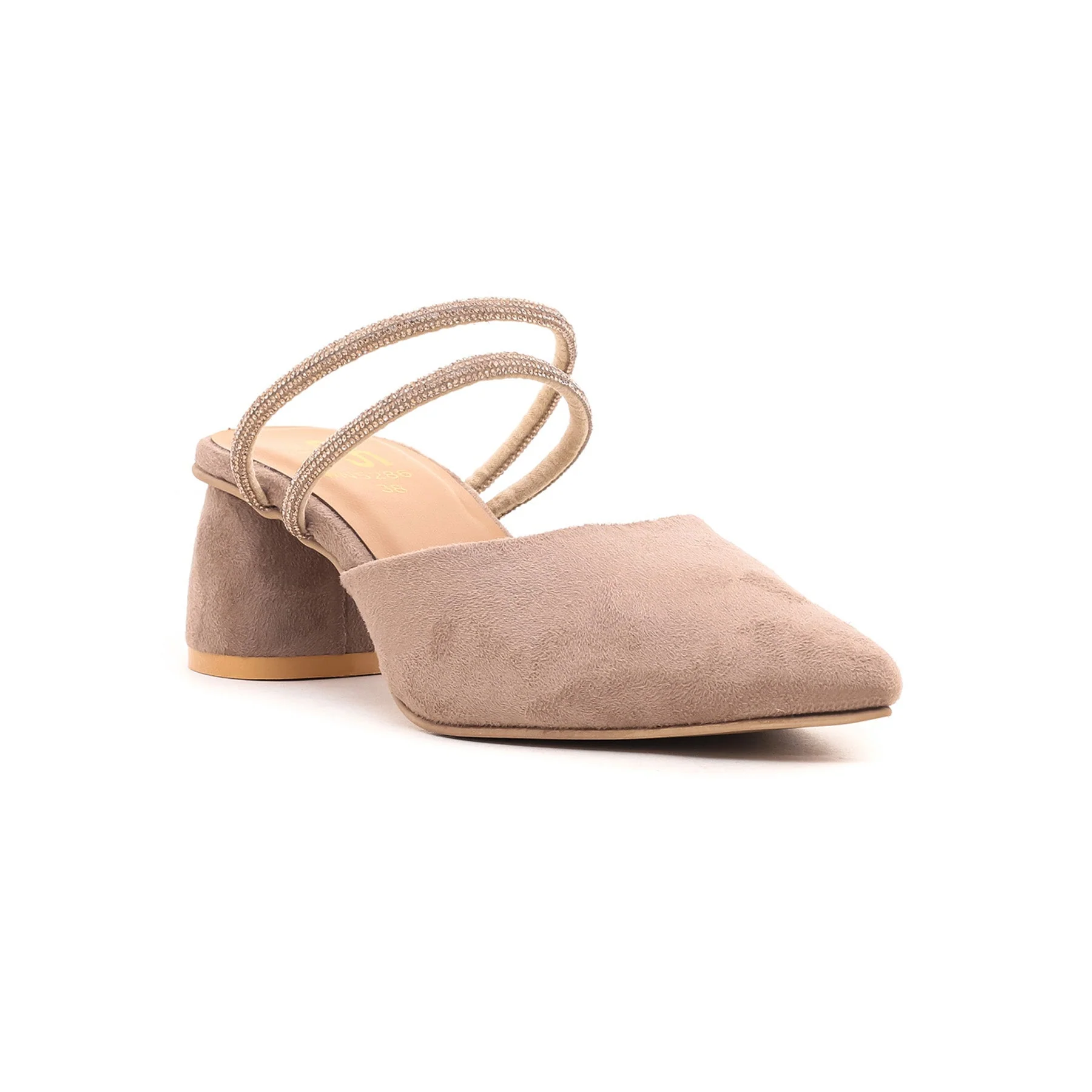 Beige Court Shoes WN5286 - Image 2