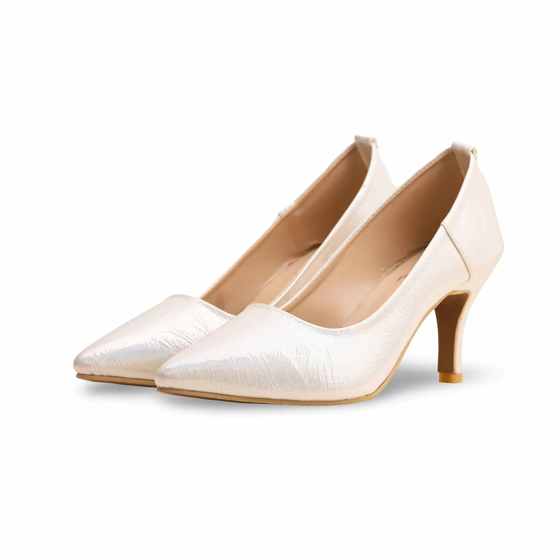 Beige Court Shoes WN7392 - Image 2