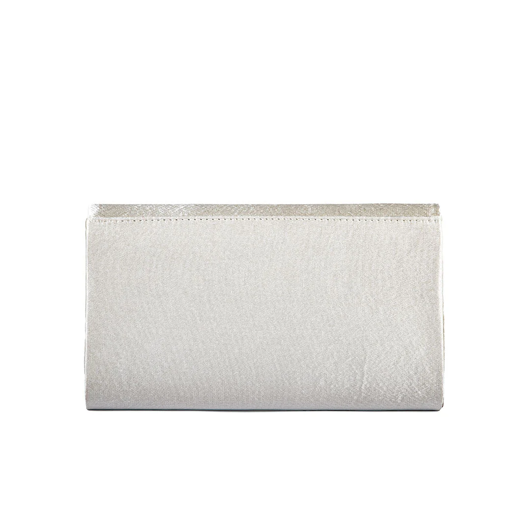 Beige Fancy Clutch P24149 - Image 4