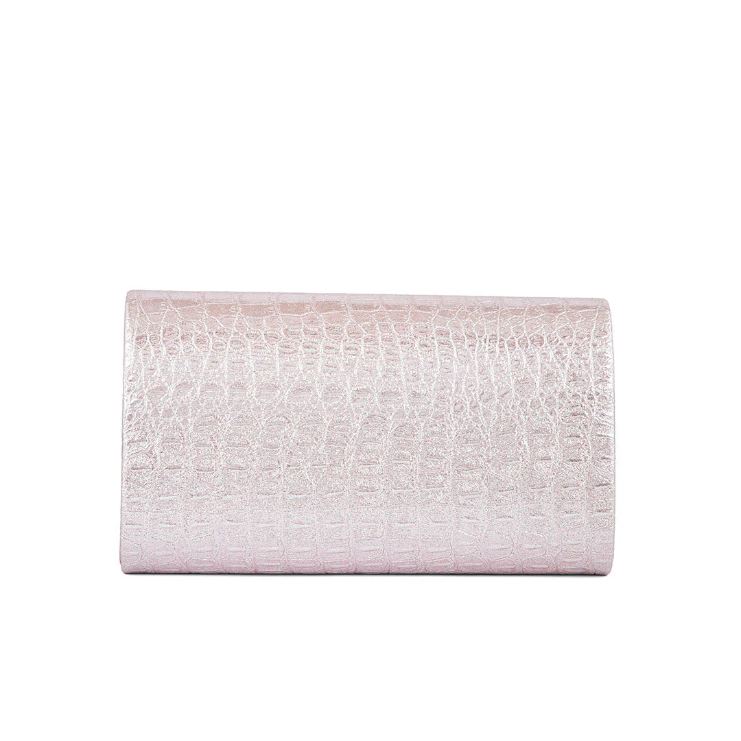 Beige Fancy Clutch P24158 - Image 3