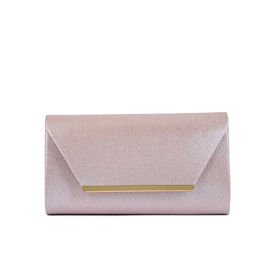 Beige Fancy Clutch P24167 - Image 2