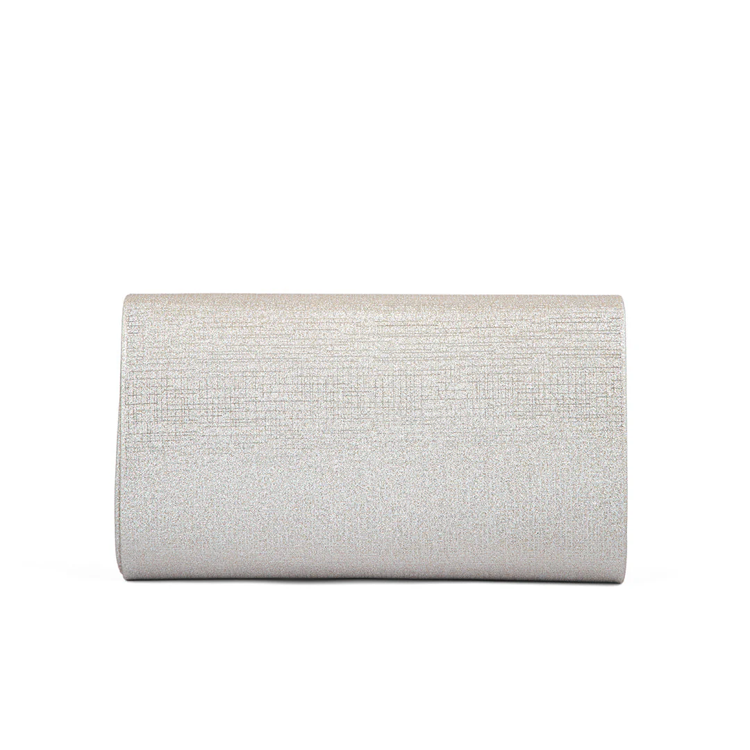 Beige Fancy Clutch P24171 - Image 4