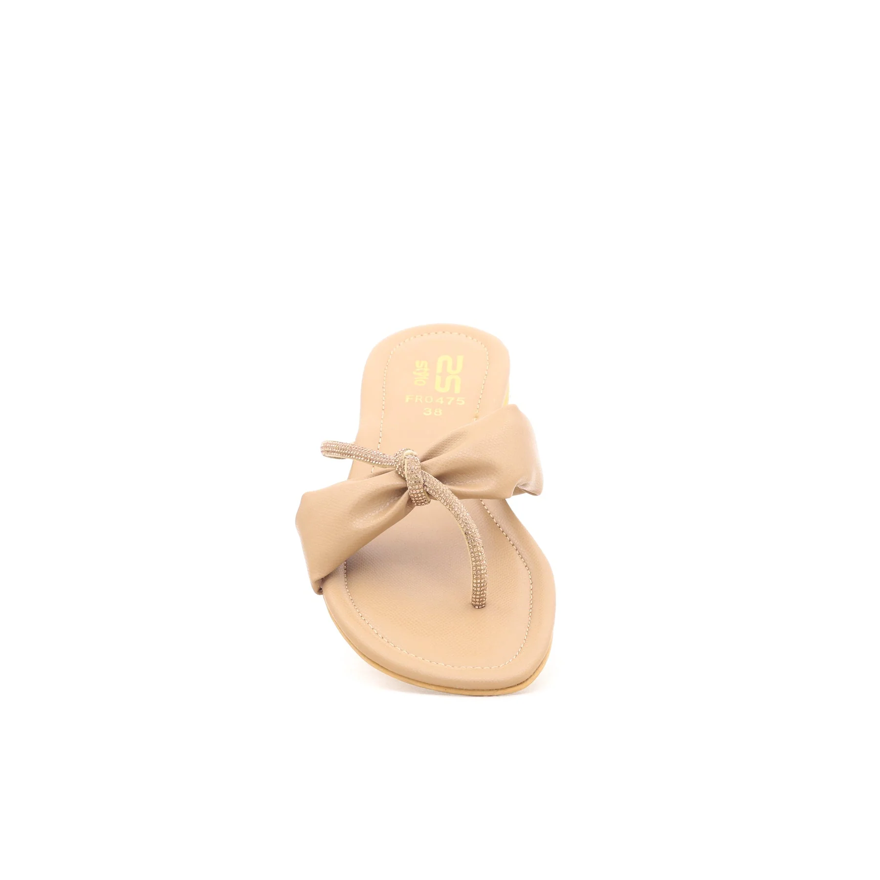 Beige Formal Chappal FR0475 - Image 3