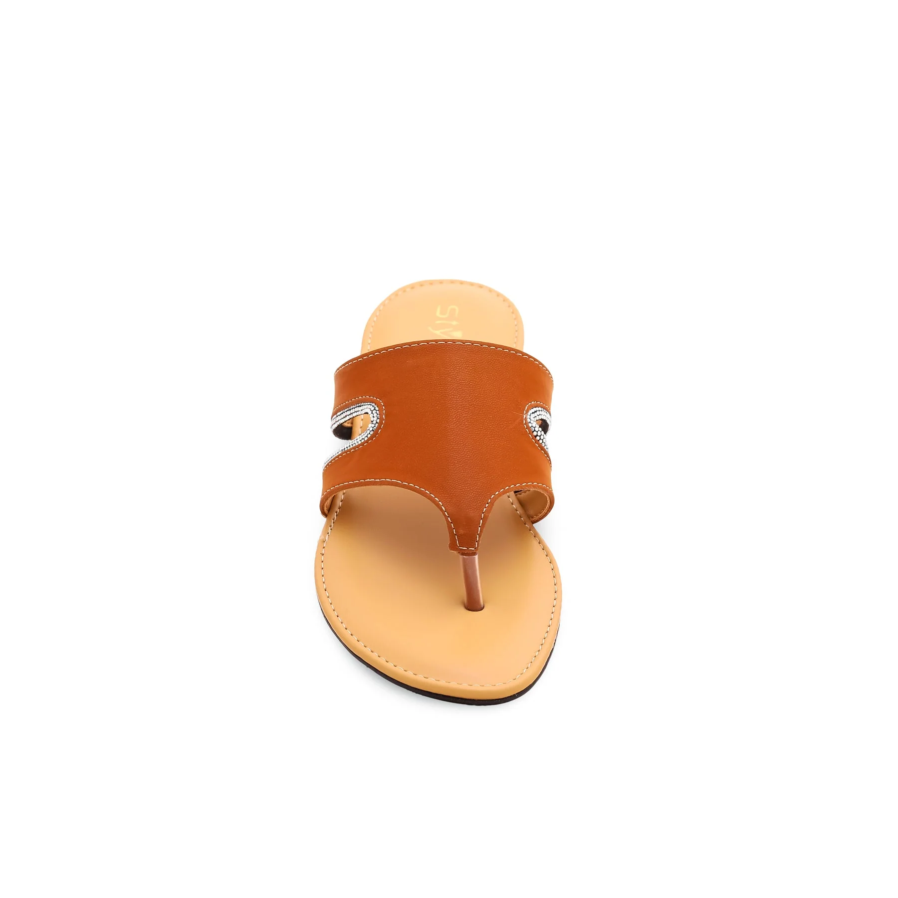 Beige Formal Chappal FR0535 - Image 3