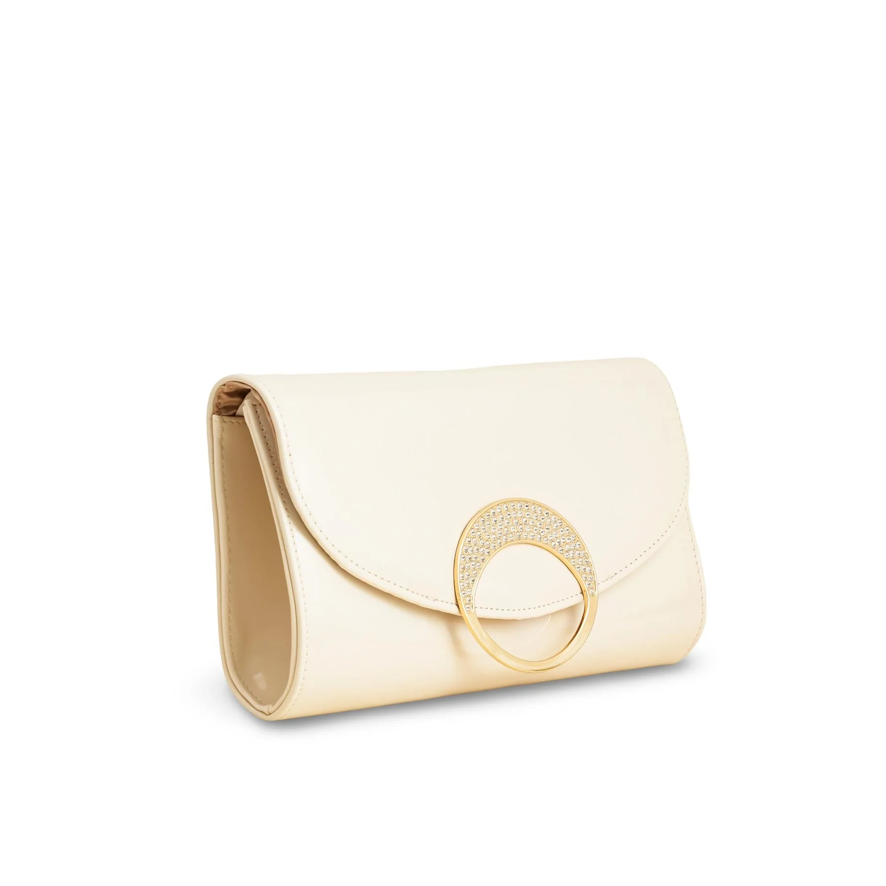 Beige Formal Clutch P24212 - Image 2