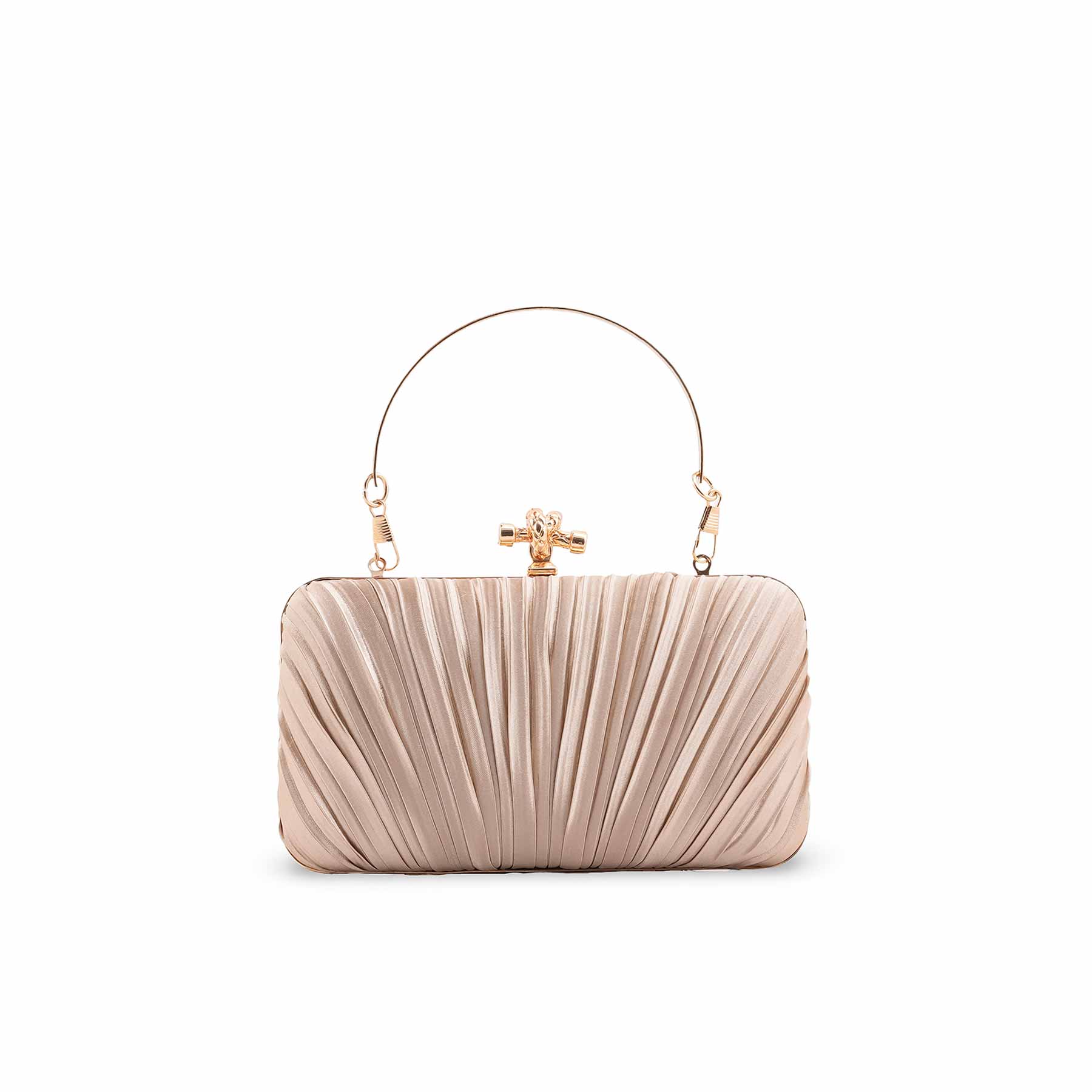 Beige Formal Clutch P24438 - Image 4